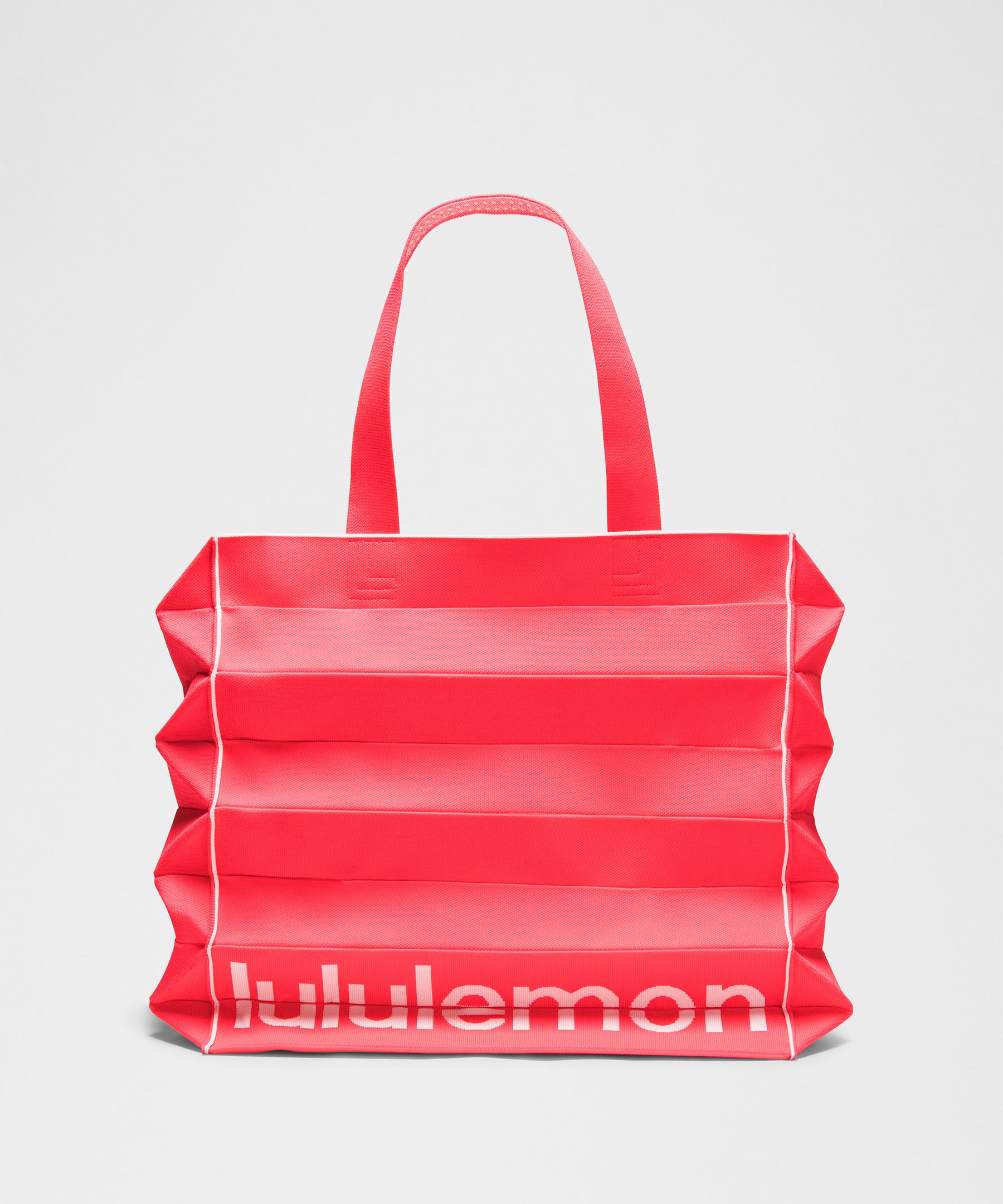 lululemon – Fold It Hold It Tote Bag 22L – Color Pink/Red