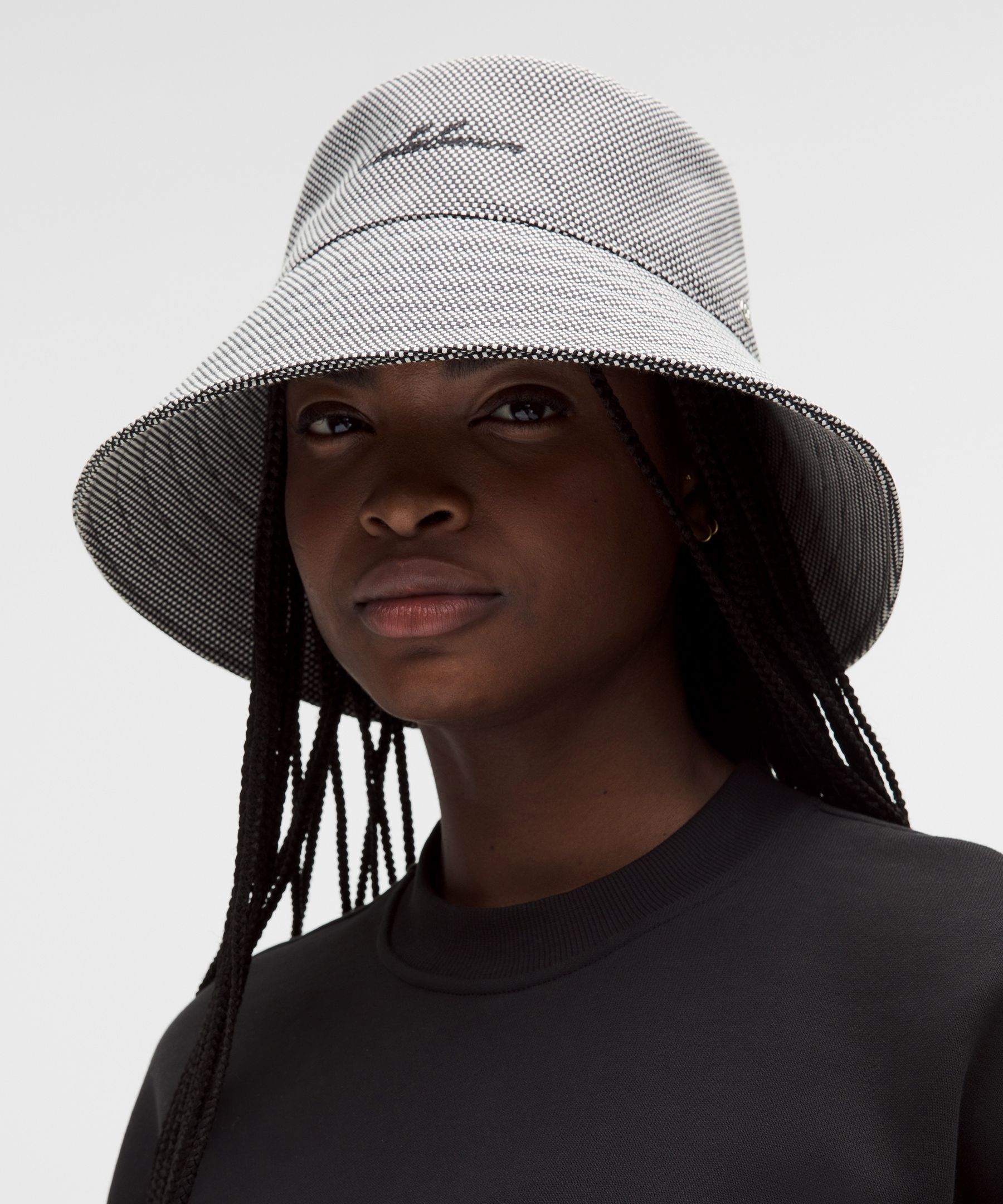 Two-Tone Canvas Bucket Hat