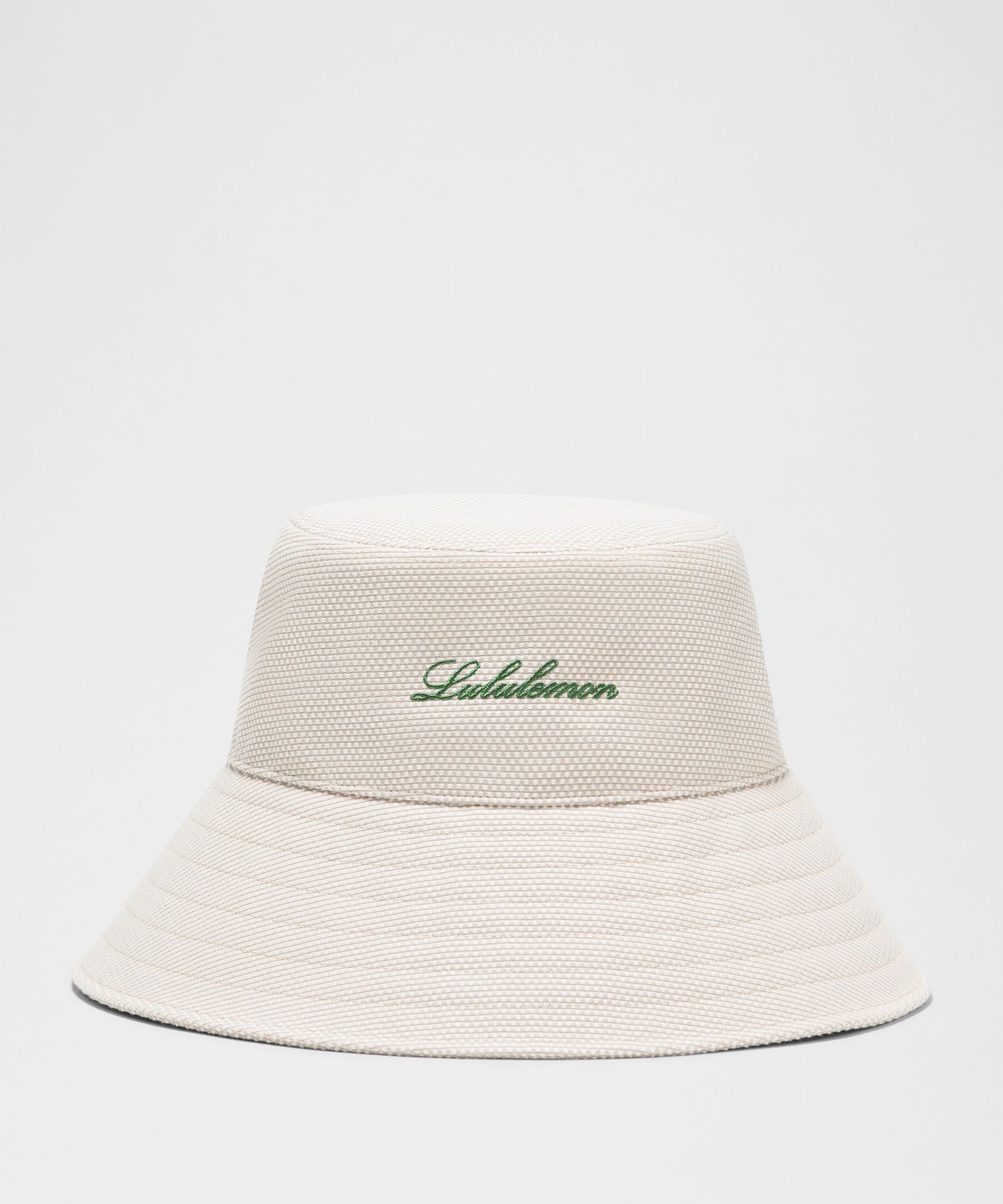 Two-Tone Canvas Bucket Hat - Khaki