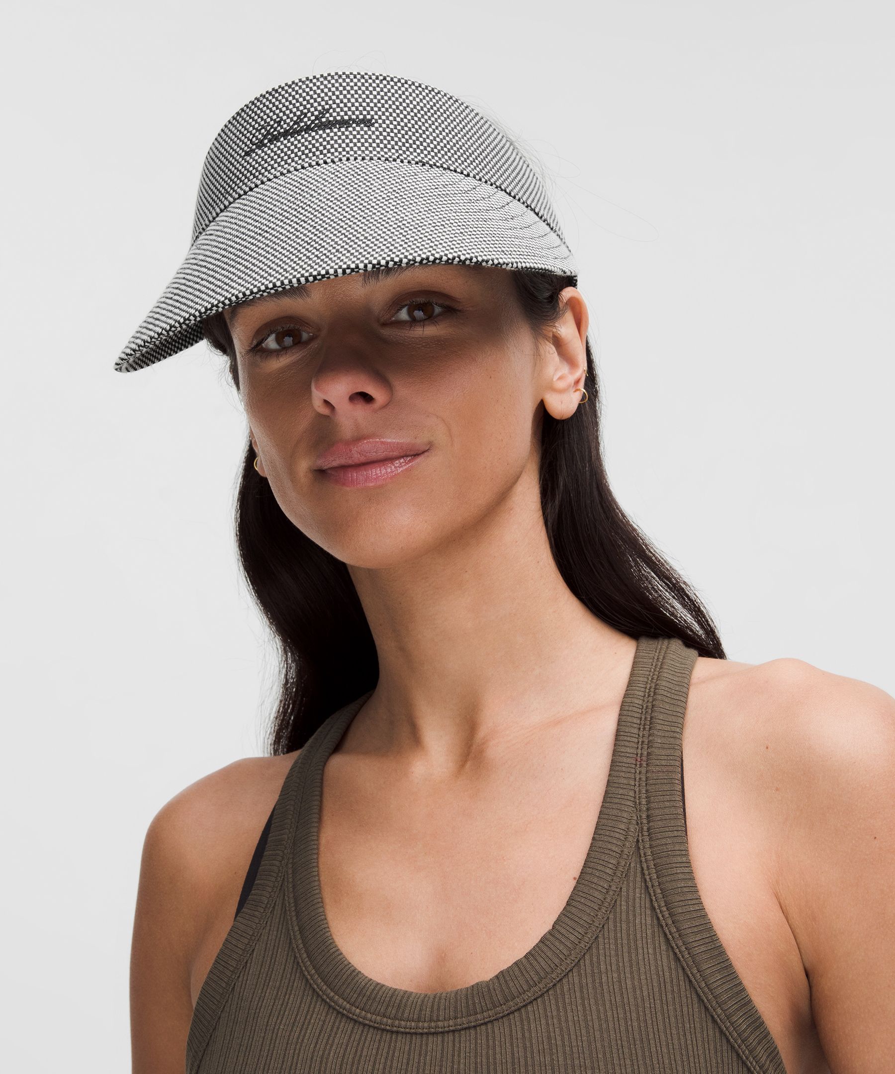 Two-Tone Canvas Visor