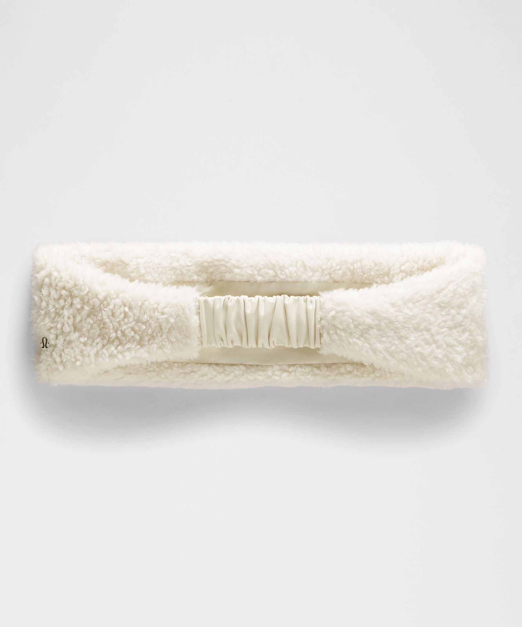 Lululemon Women's Boucle Fleece Headband In White