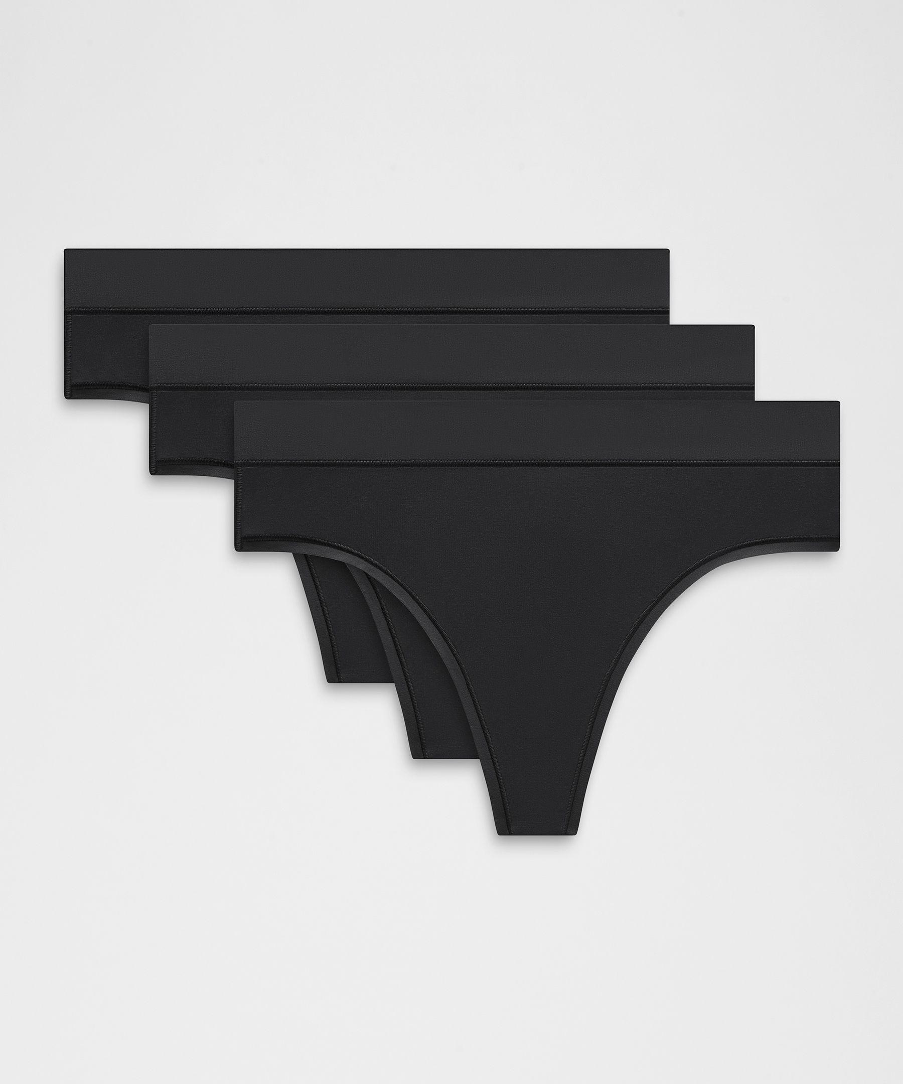 UnderEase High-Rise Thong Underwear 3 Pack *Updated