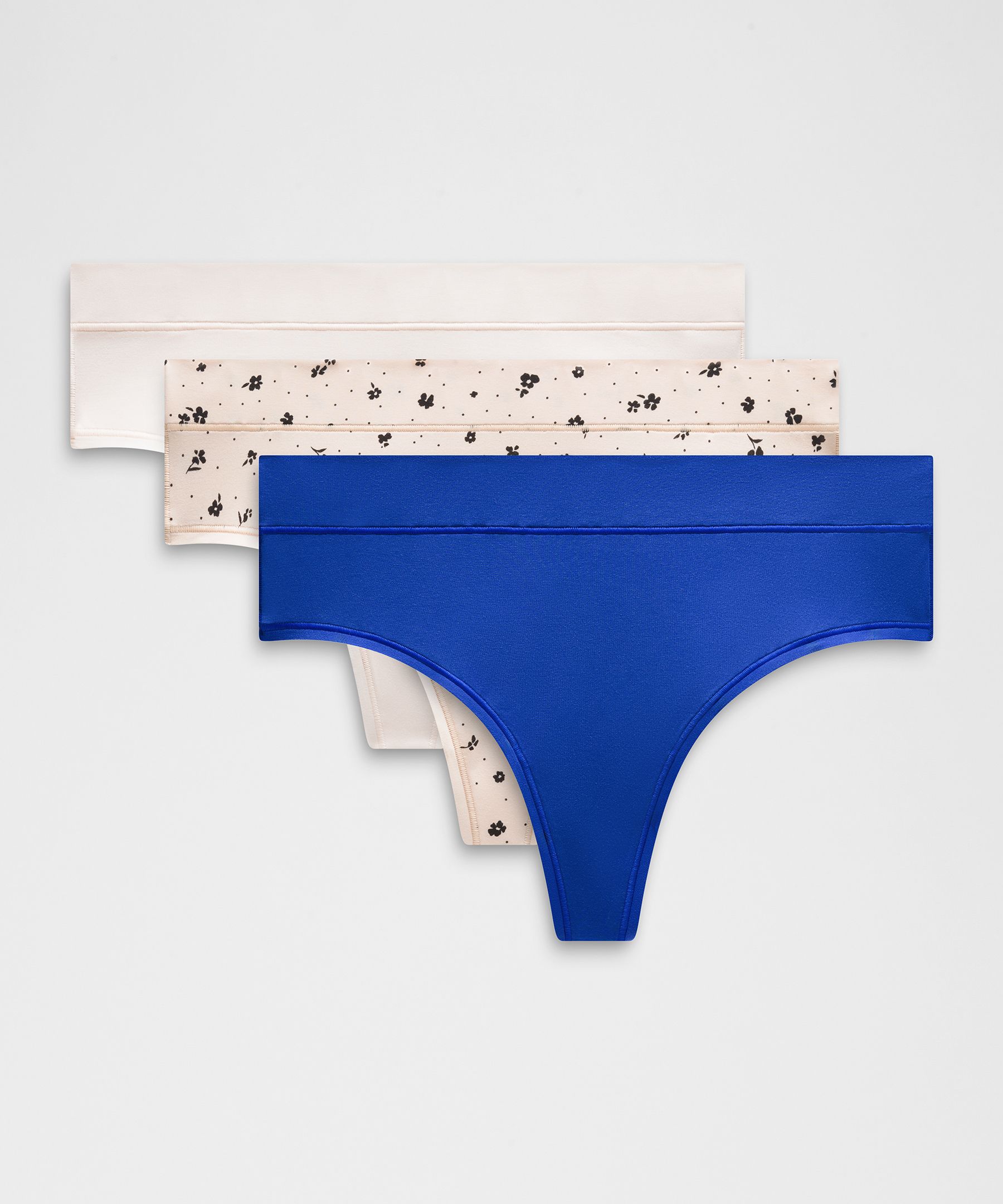 UnderEase High-Rise Thong Underwear