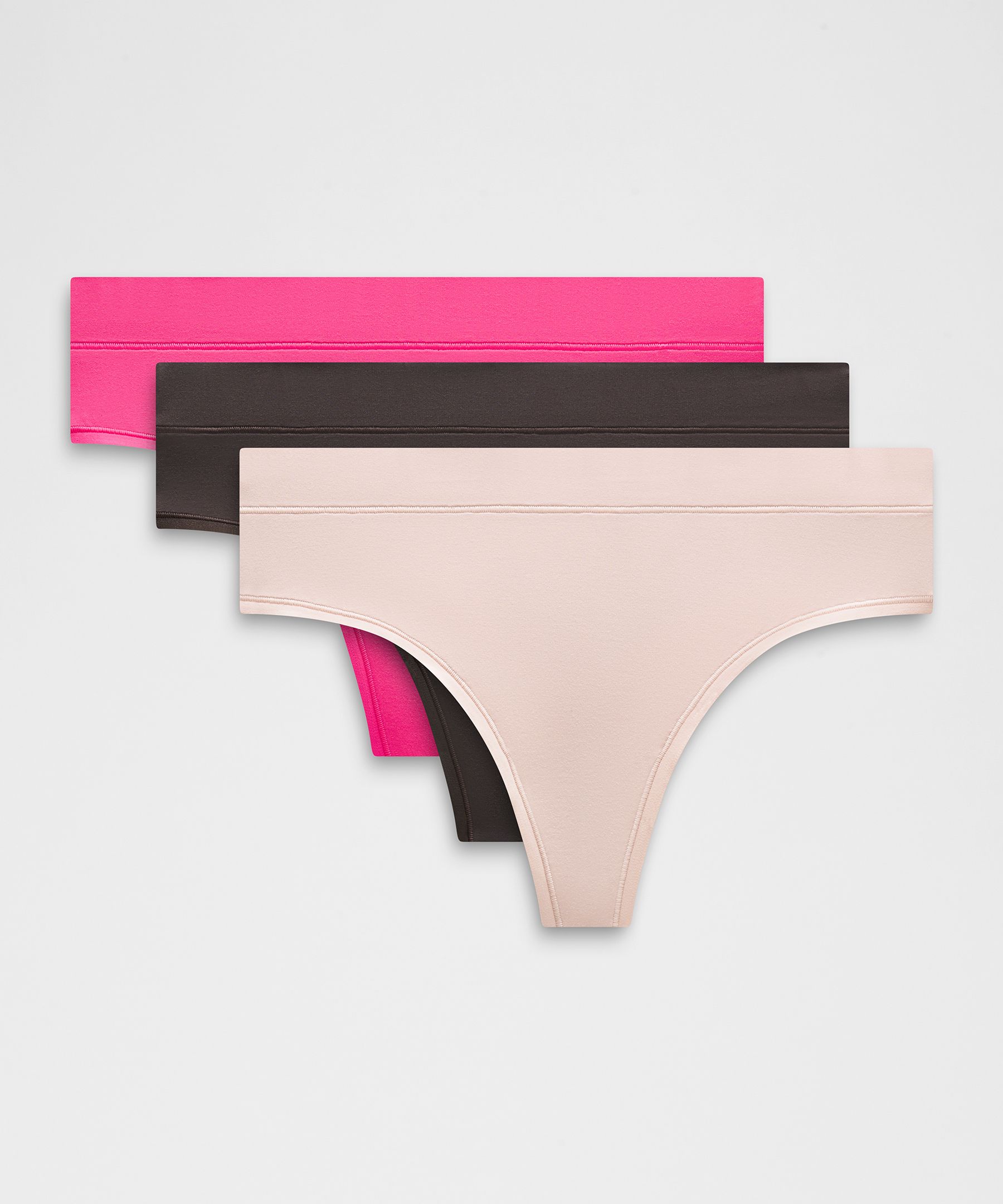 UnderEase High-Rise Thong Underwear