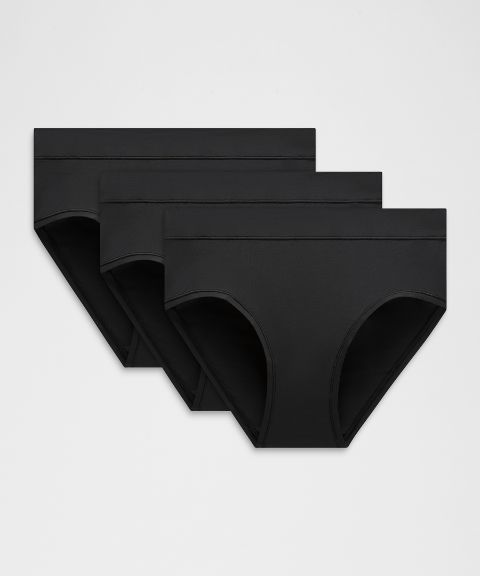 Женские трусы-бикини Lululemon UnderEase, 3 пары
