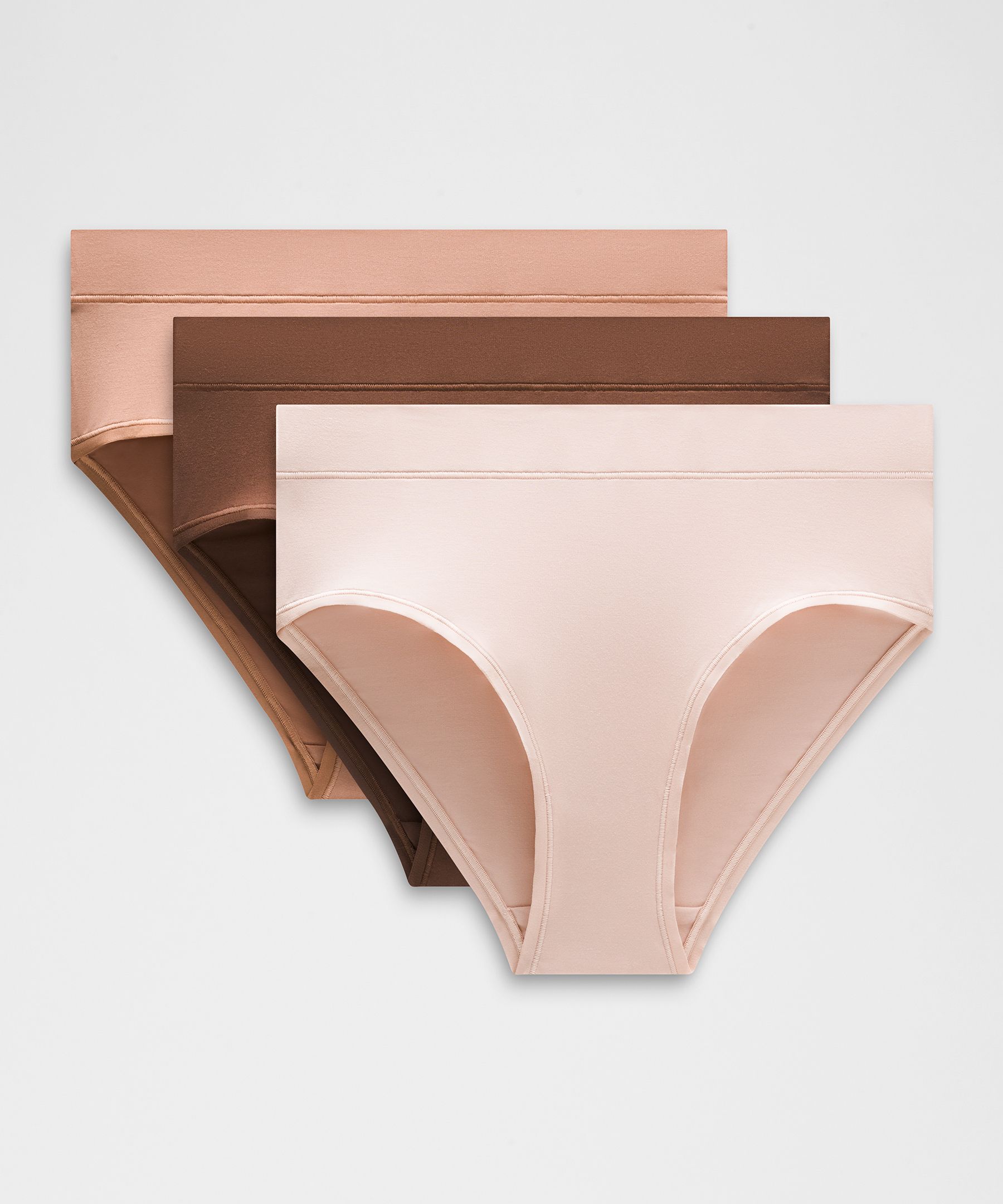 Bikini UnderEase de tiro alto Paquete de 3 *Mejorados