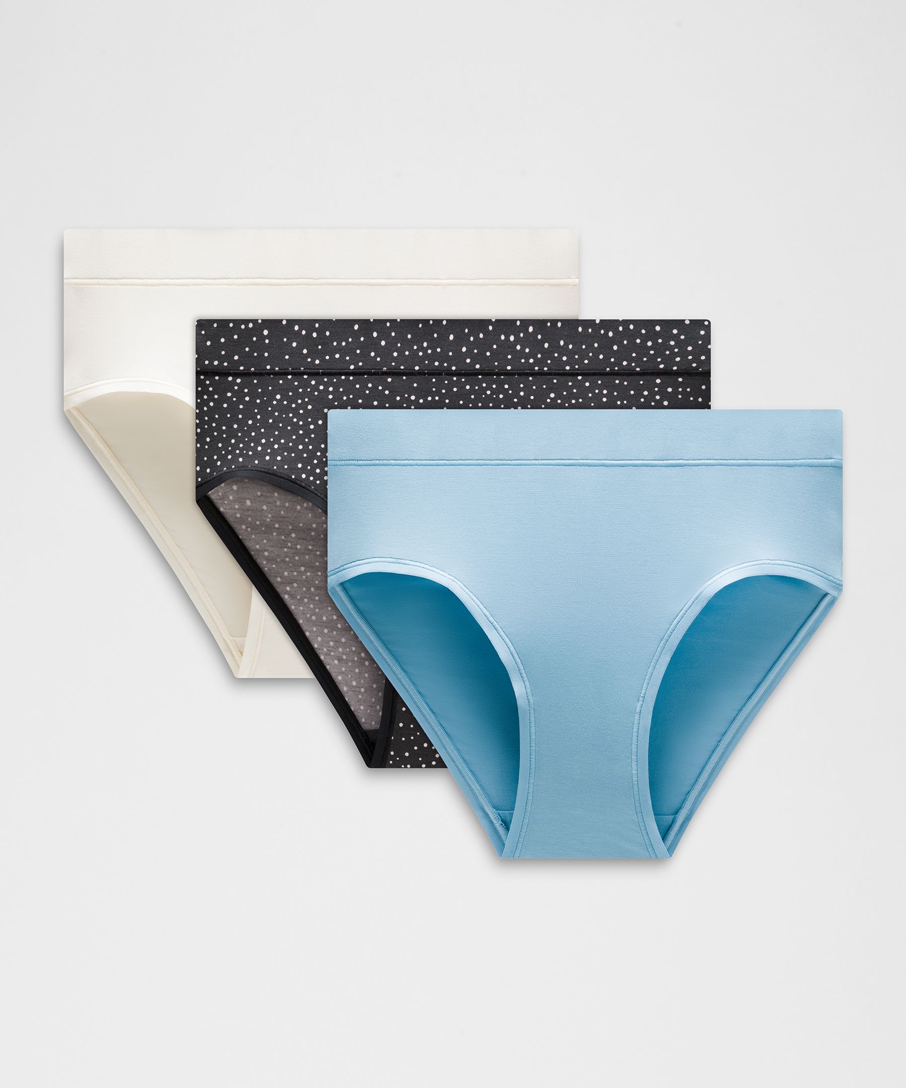 Culotte bikini taille haute UnderEase Trio
