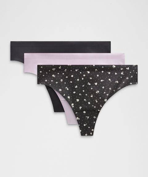 Женские трусы-стринги Lululemon Nulu, 3 пары