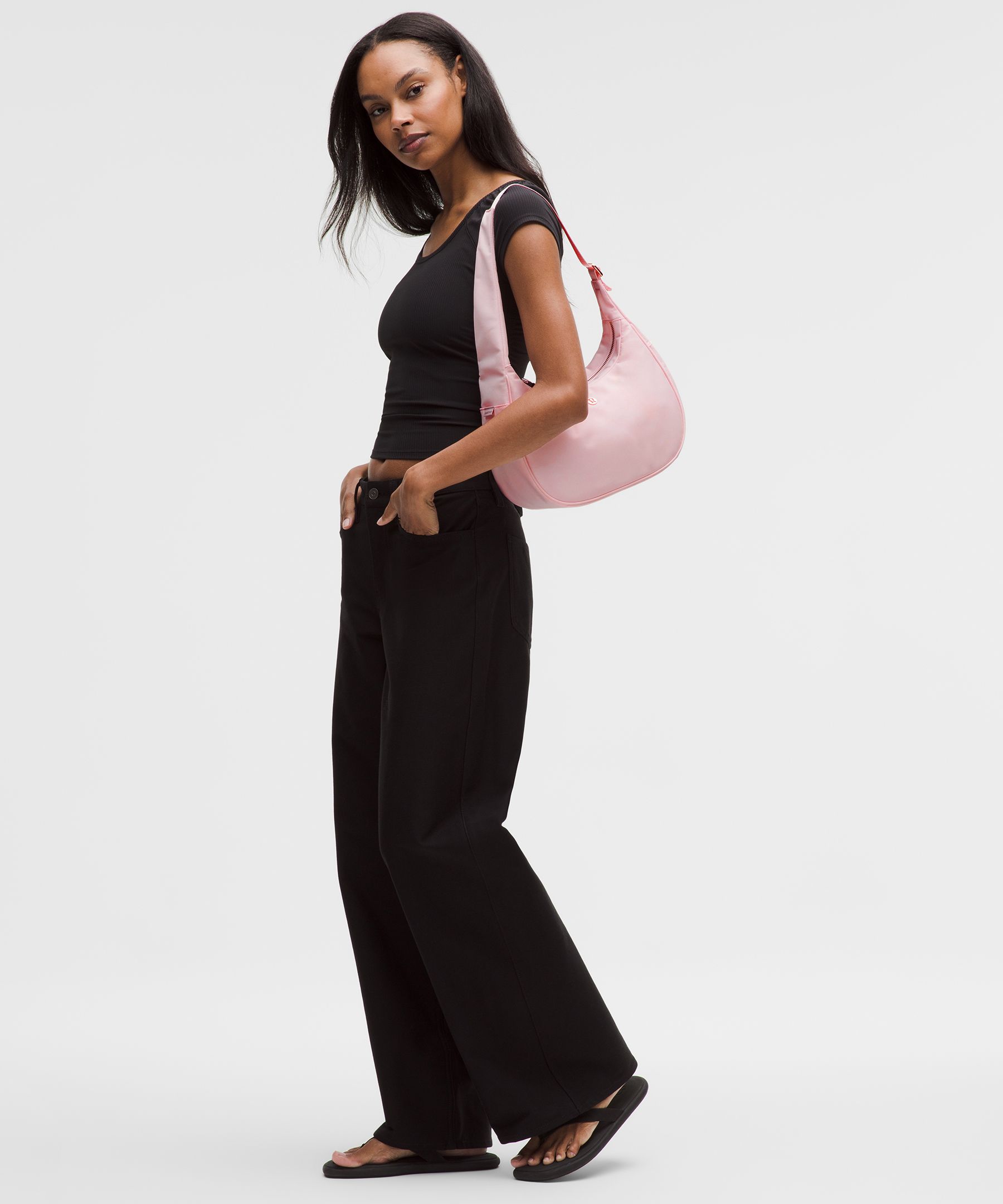 lululemon City Essentials Shoulder Bag 4L - One Size - Pink Pearl/Rose Gold