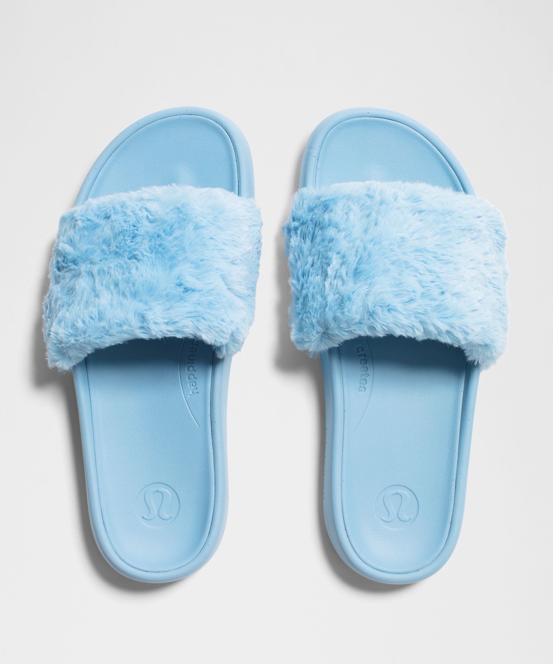 Women's Restfeel Faux Fur Slide