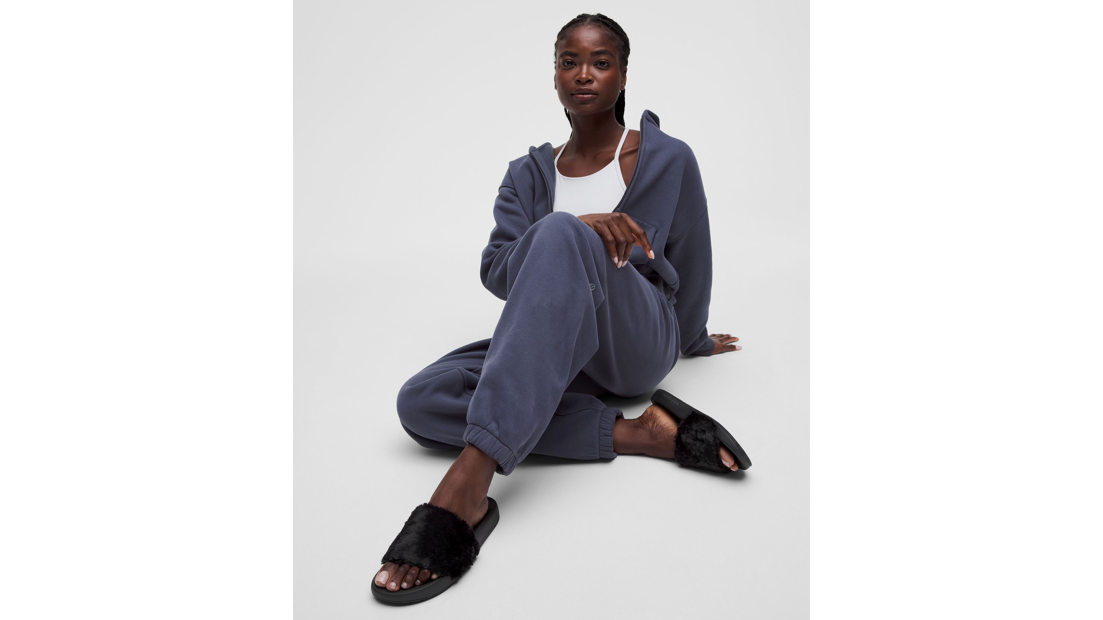 Women's Restfeel Faux Fur Slide