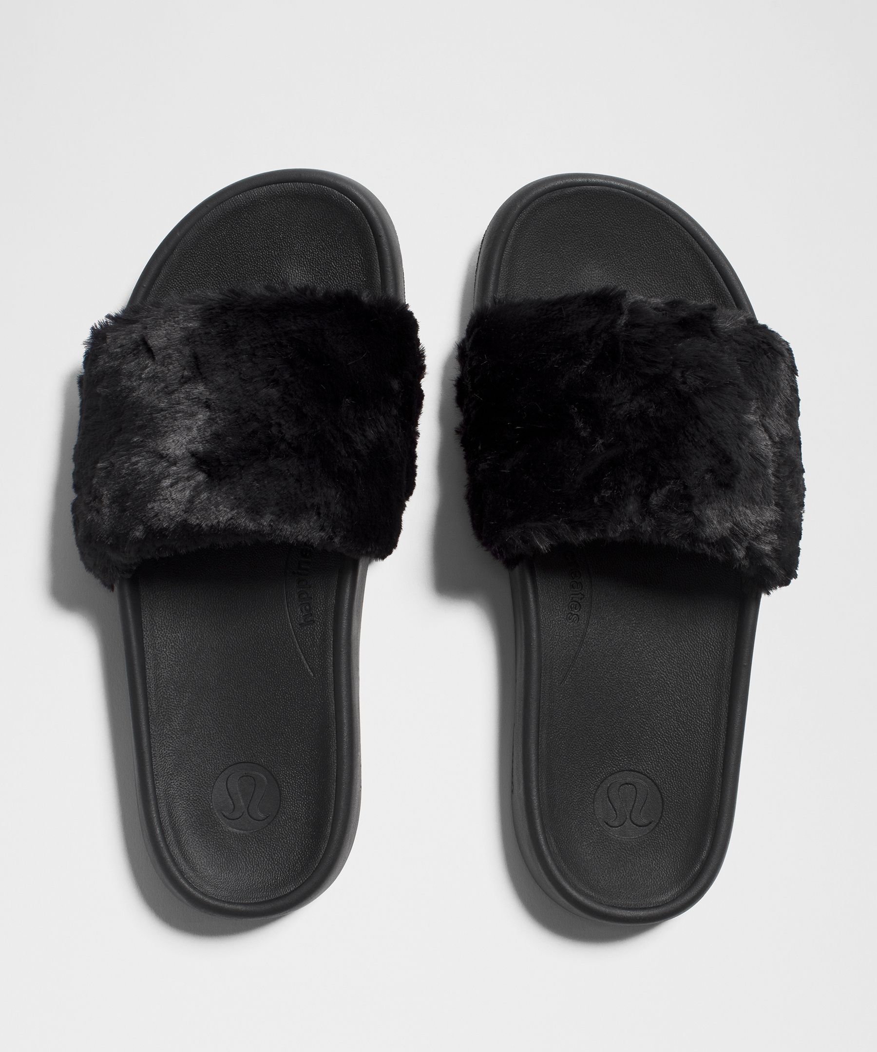 Women's Restfeel Faux Fur Slide