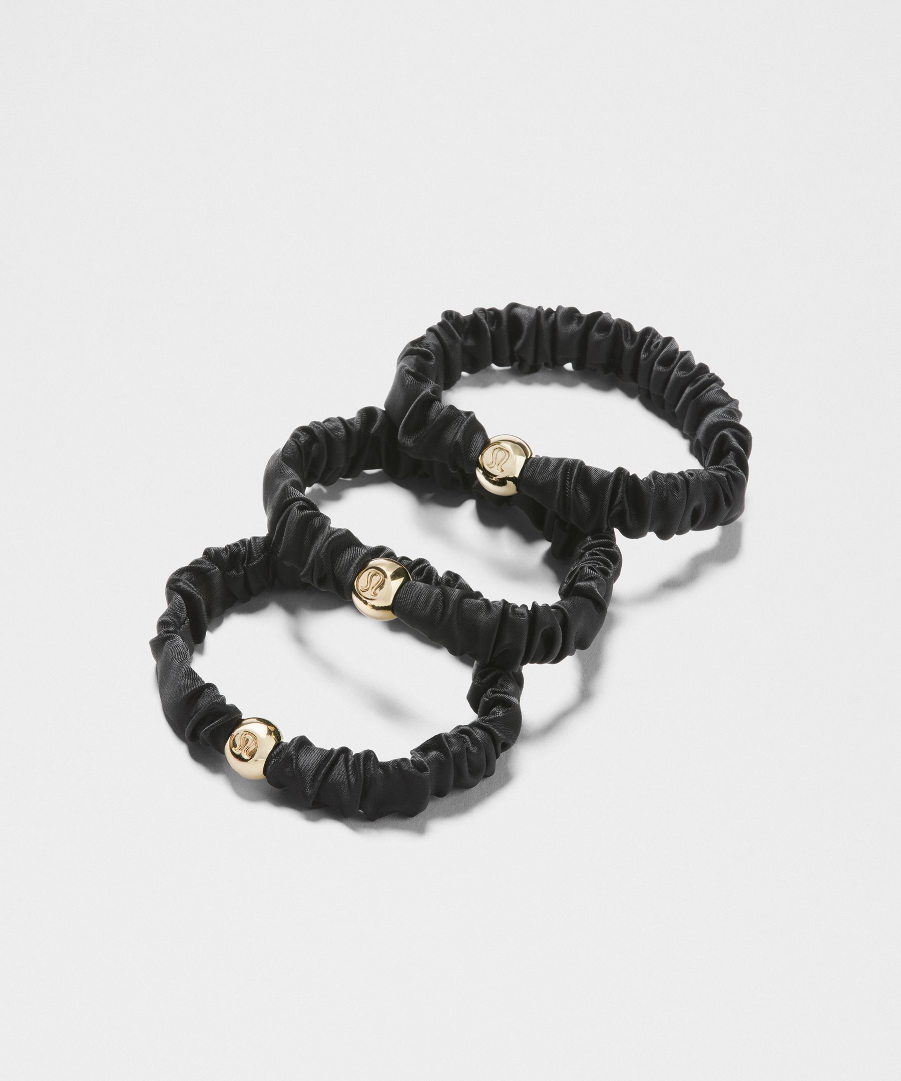Skinny Scrunchie 3 Pack *Logo Bead