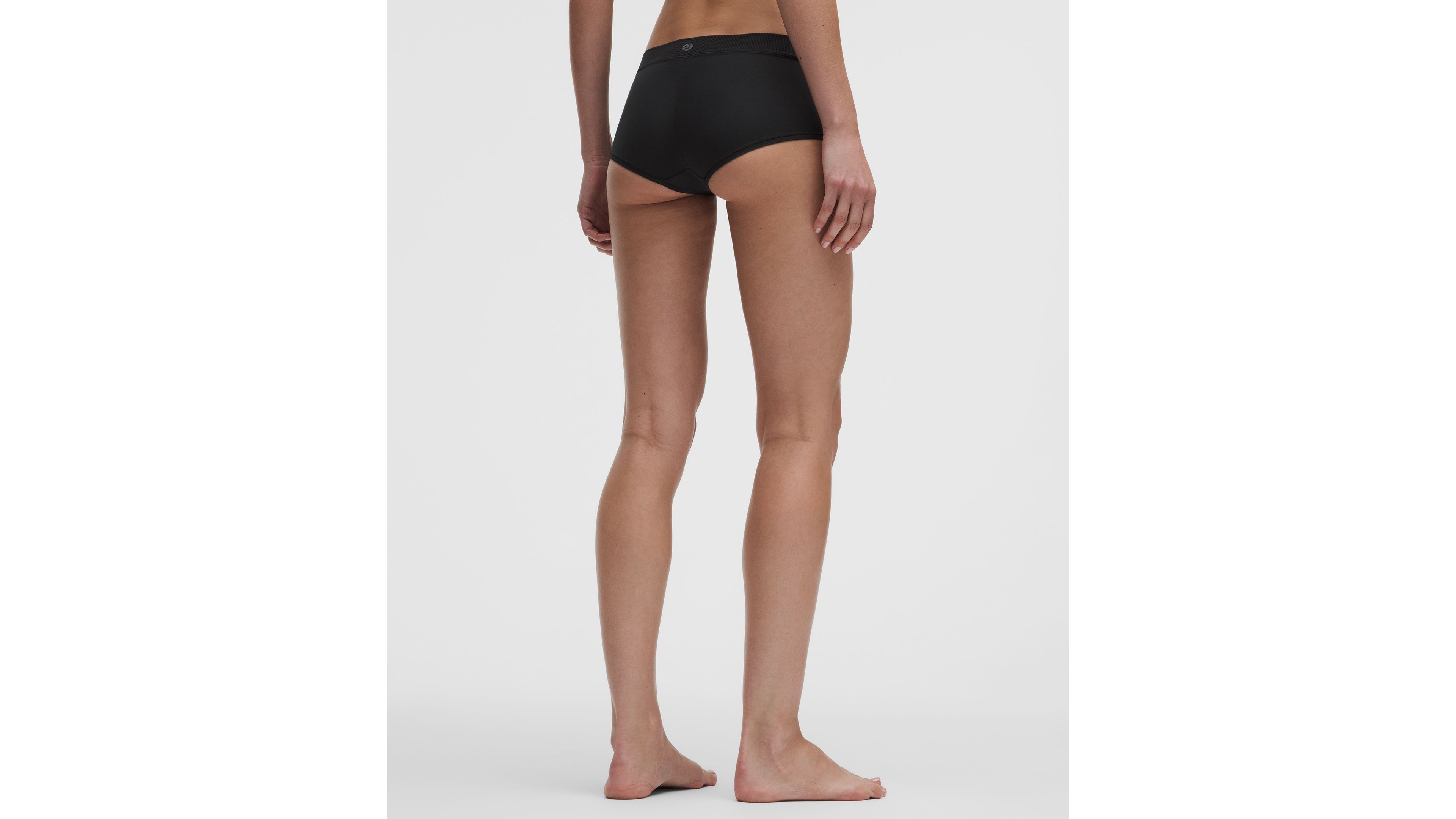 UnderEase Mid-Rise Ruched Boyshort Underwear