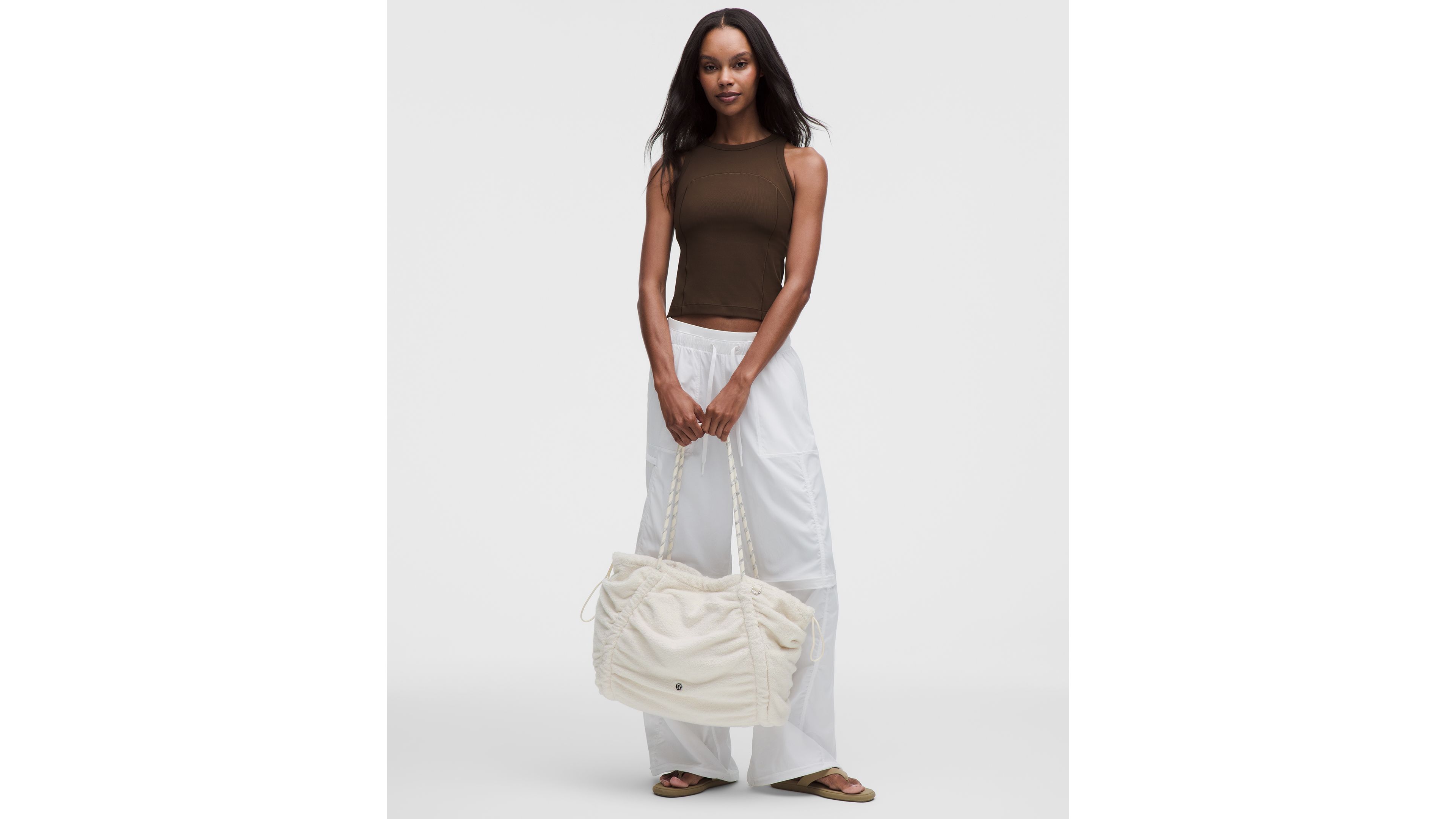 Ruched Tote Bag 24L *Terry