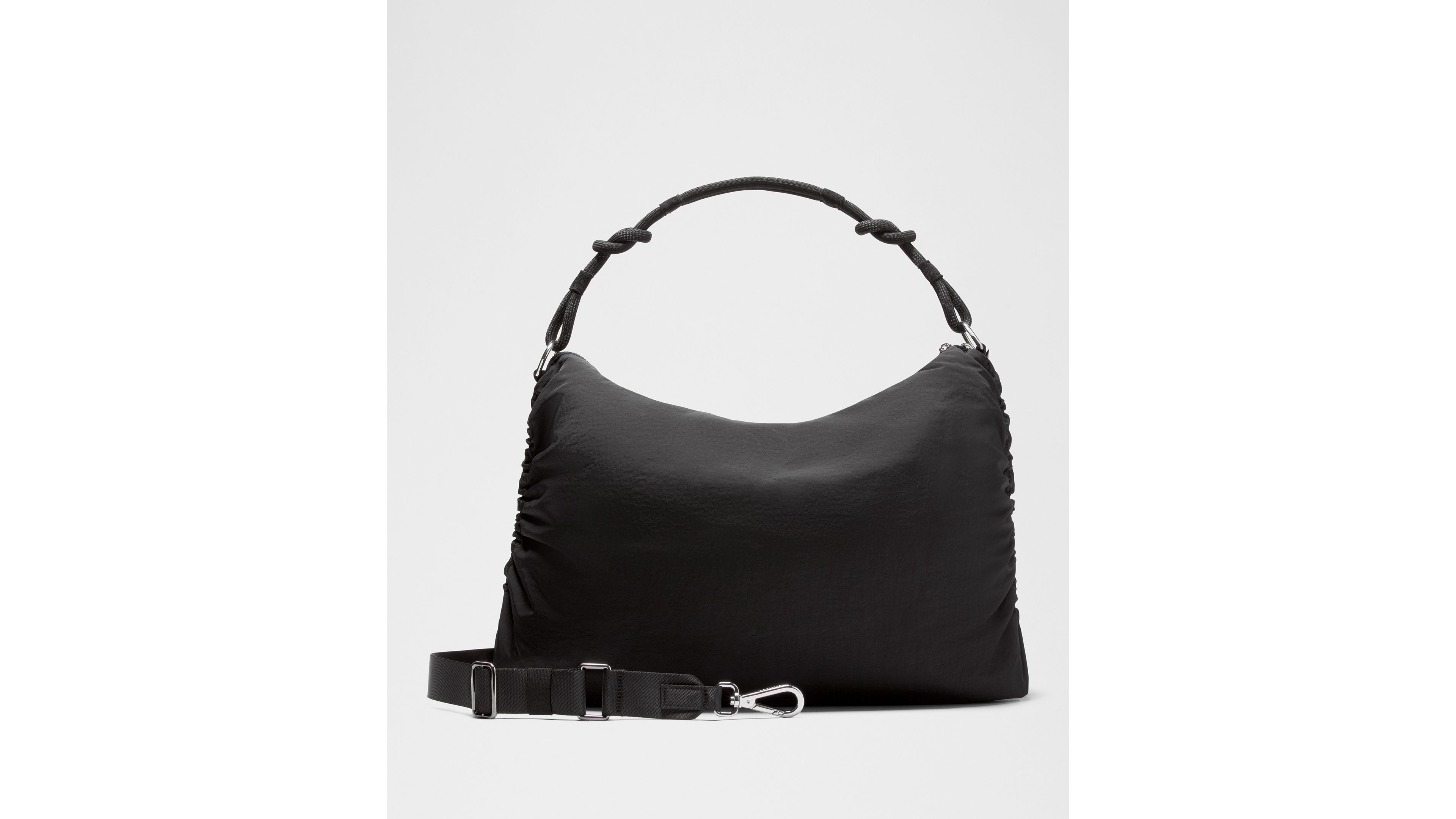 Convertible Ruched Crossbody Bag *Large 16L