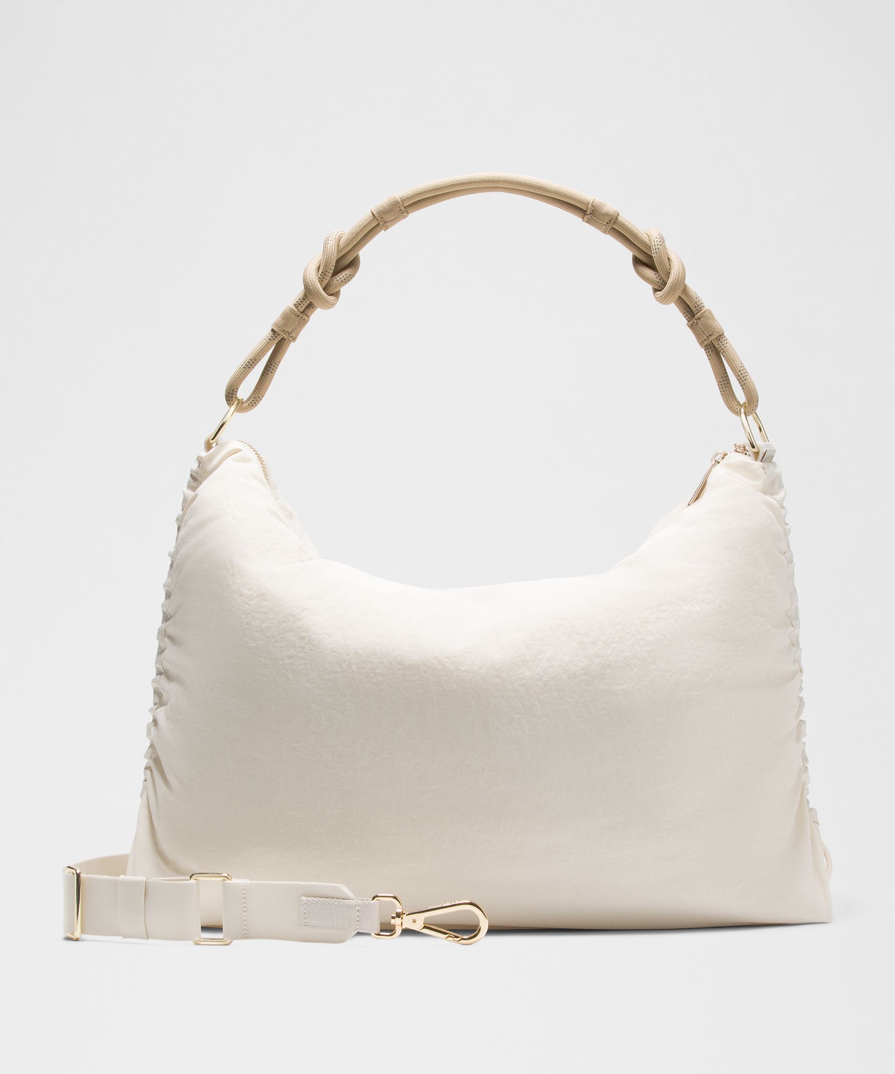 Convertible Ruched Crossbody Bag *Large 16L