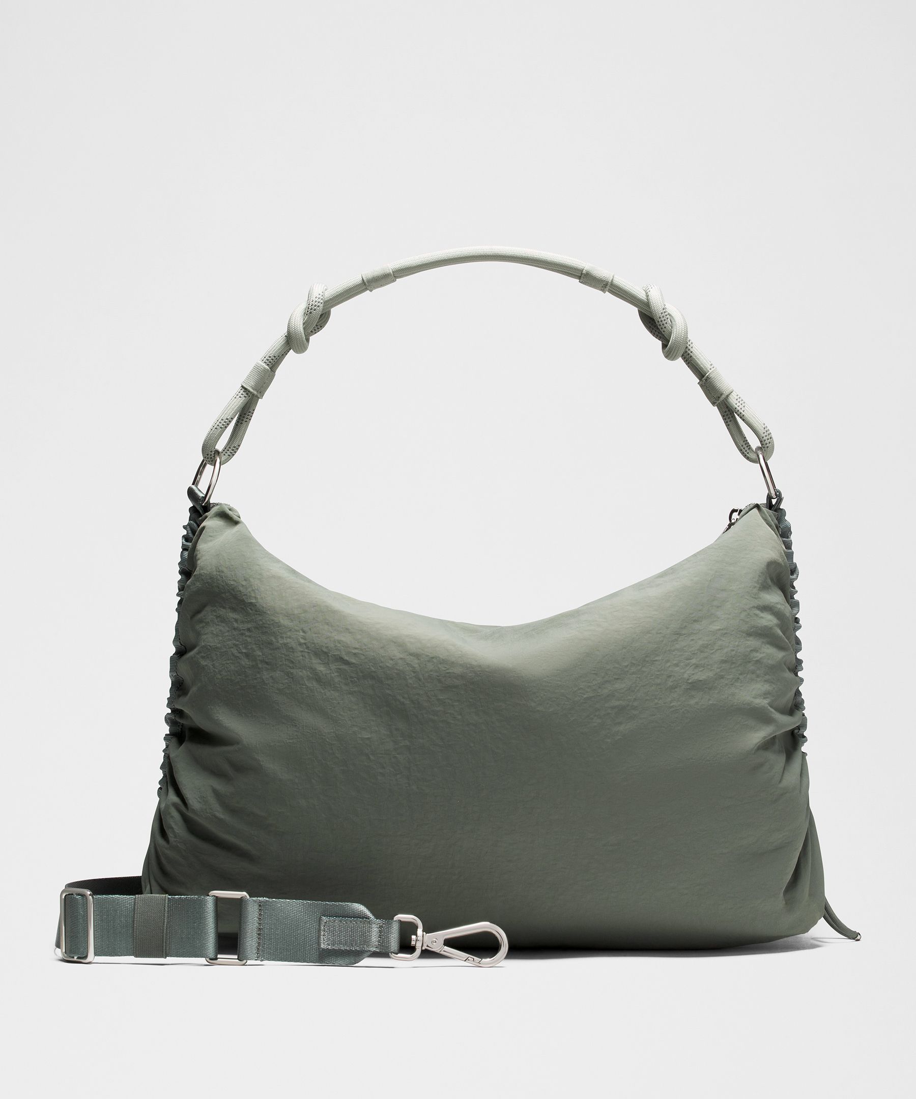 Convertible Ruched Crossbody Bag *Large 16L