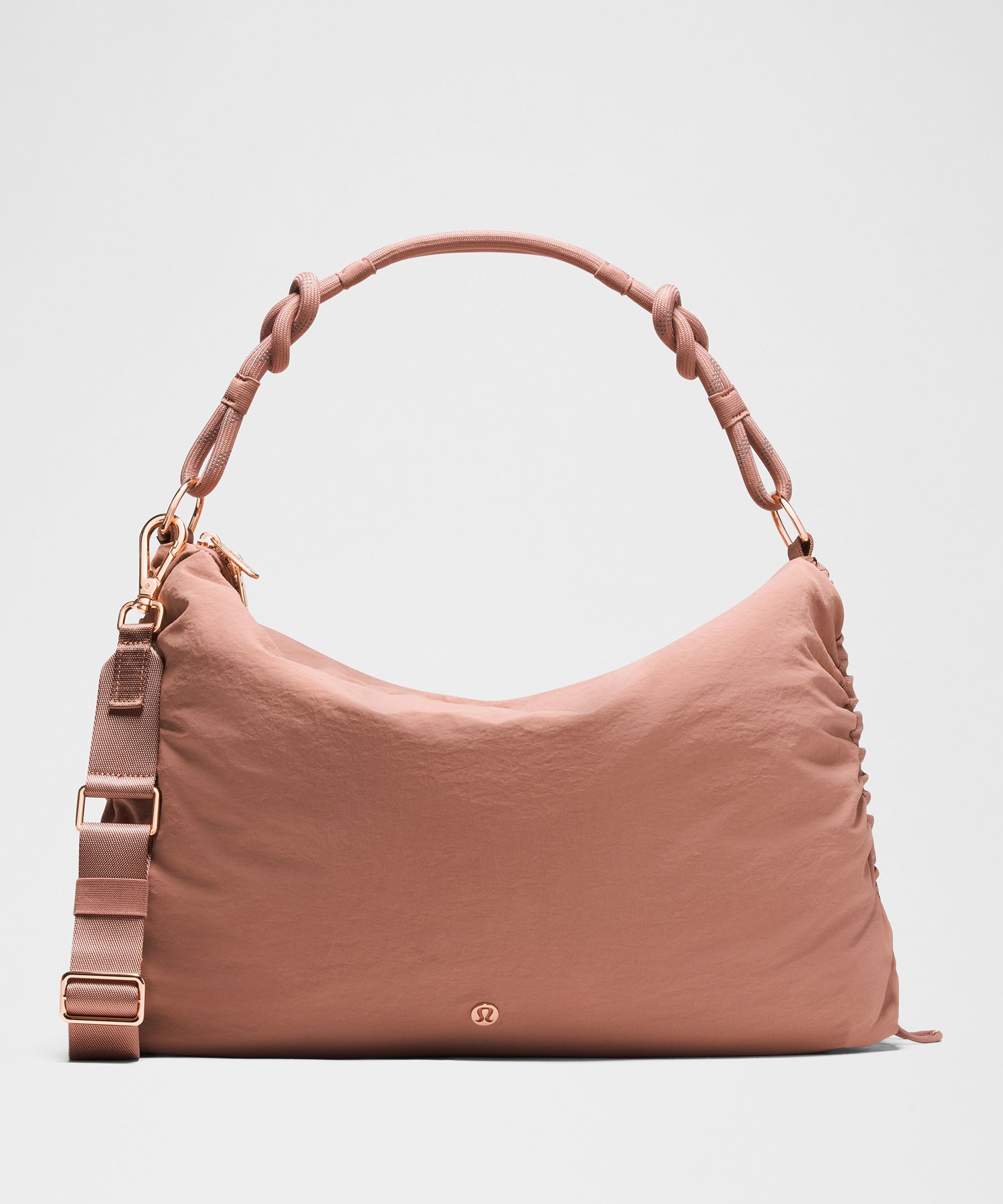 Convertible Ruched Crossbody Bag *Large 16L