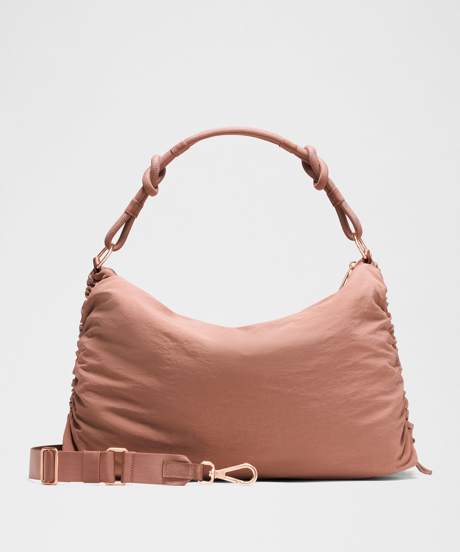 Convertible Ruched Crossbody Bag *Large 16L