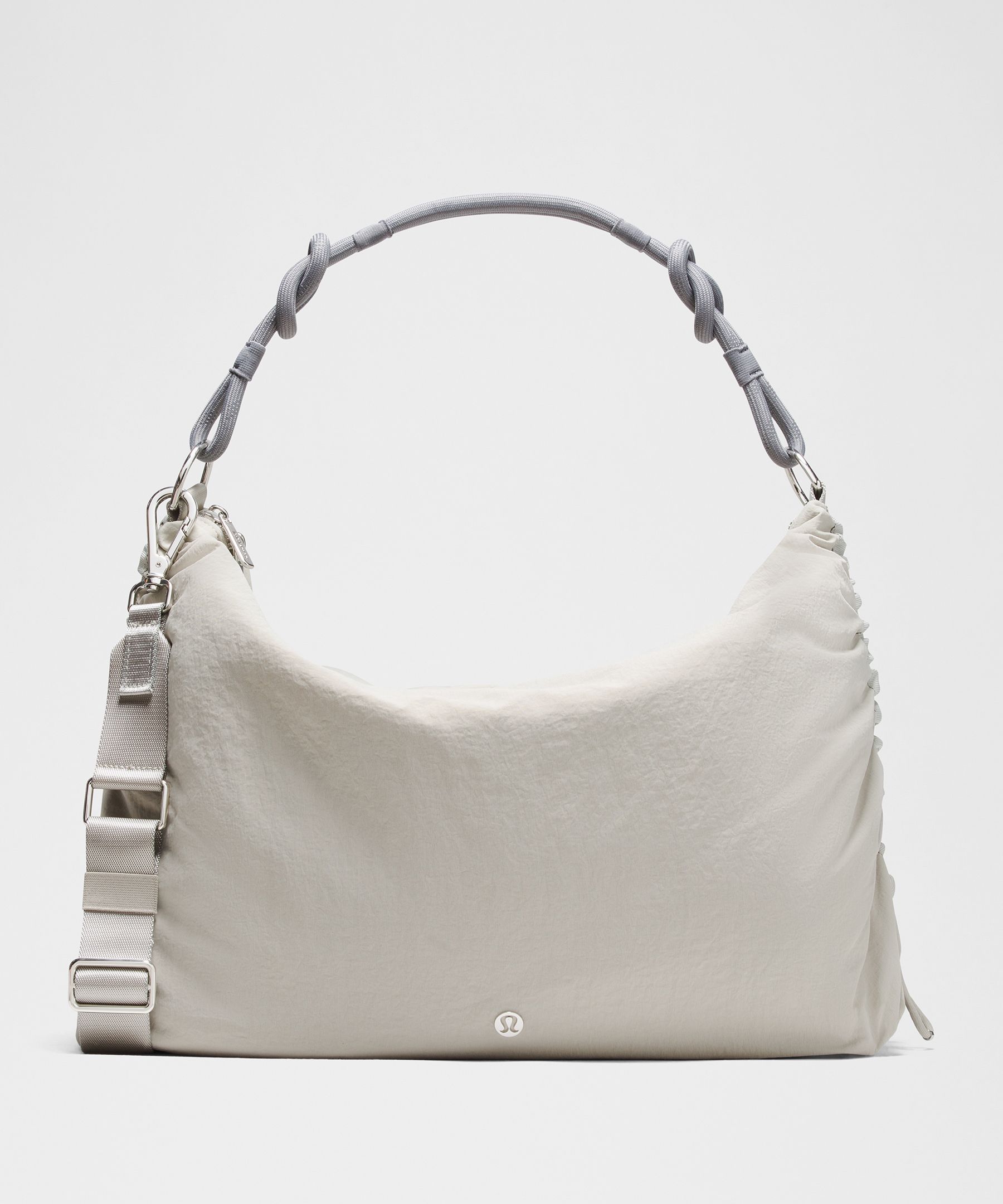 Convertible Ruched Crossbody Bag