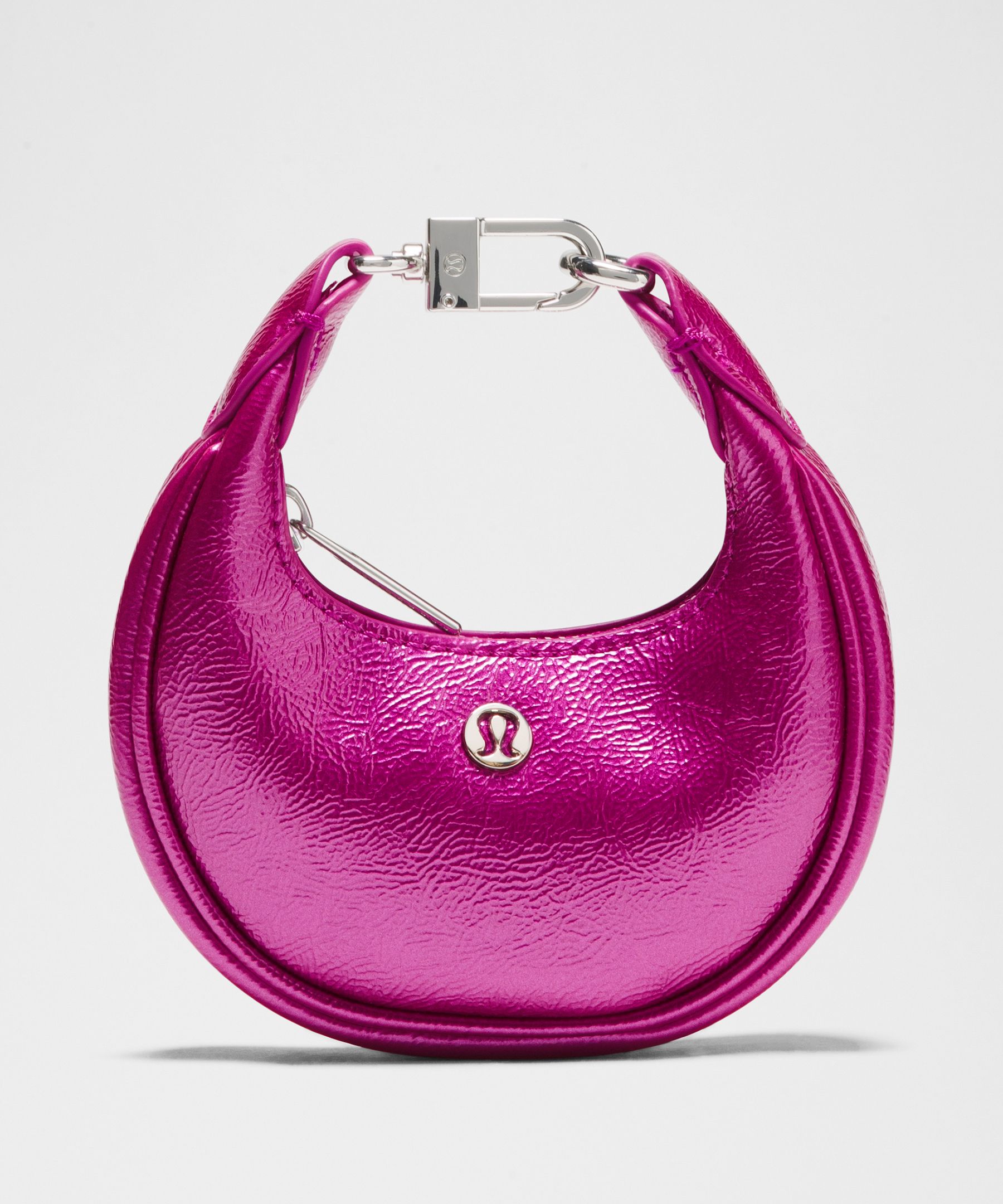 Crescent Bag Nano Textured Leather Alternative Metallic by Lululemon