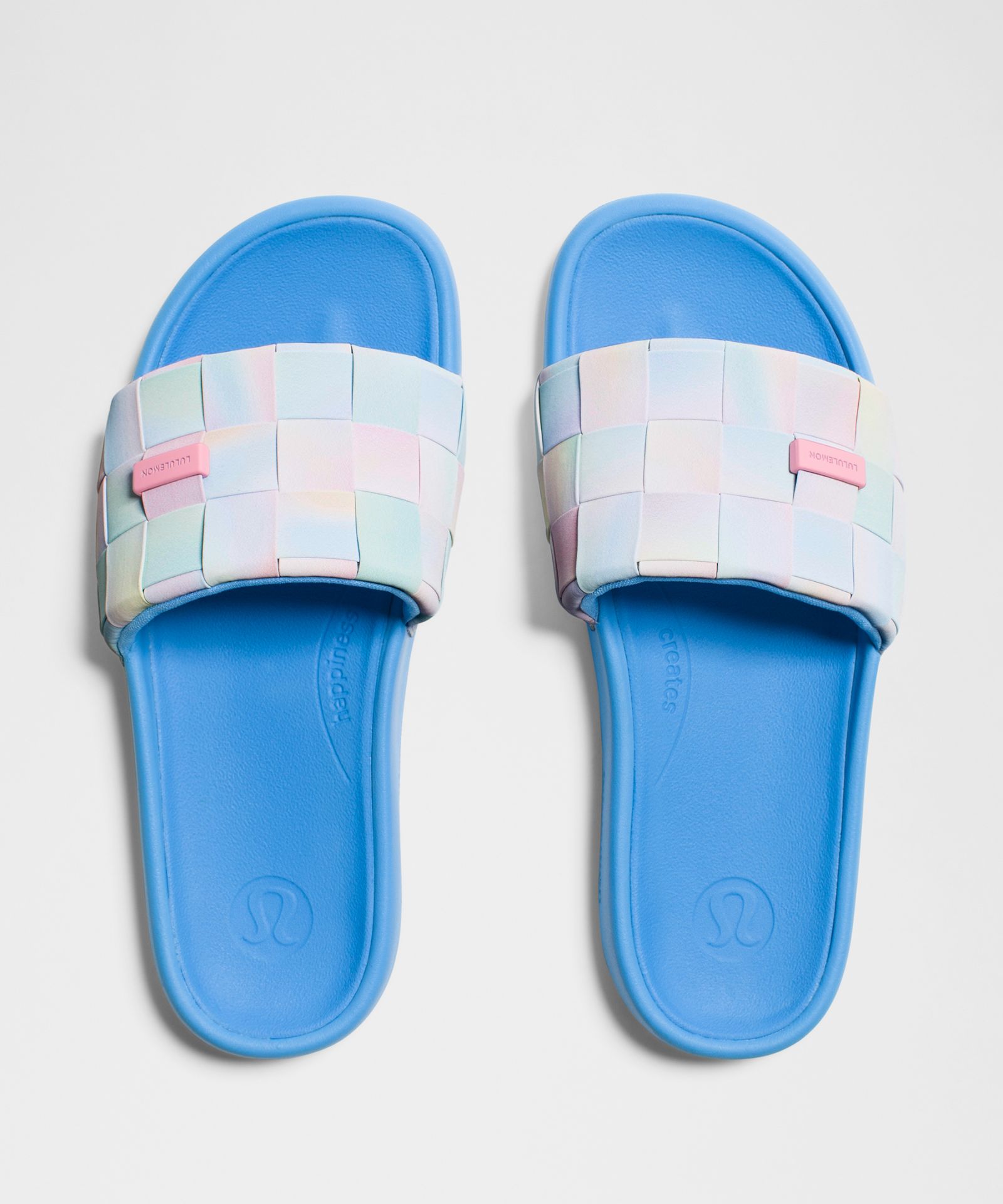 Женские сандалии Lululemon Women's Restfeel Woven Slide *Pride — фото 5