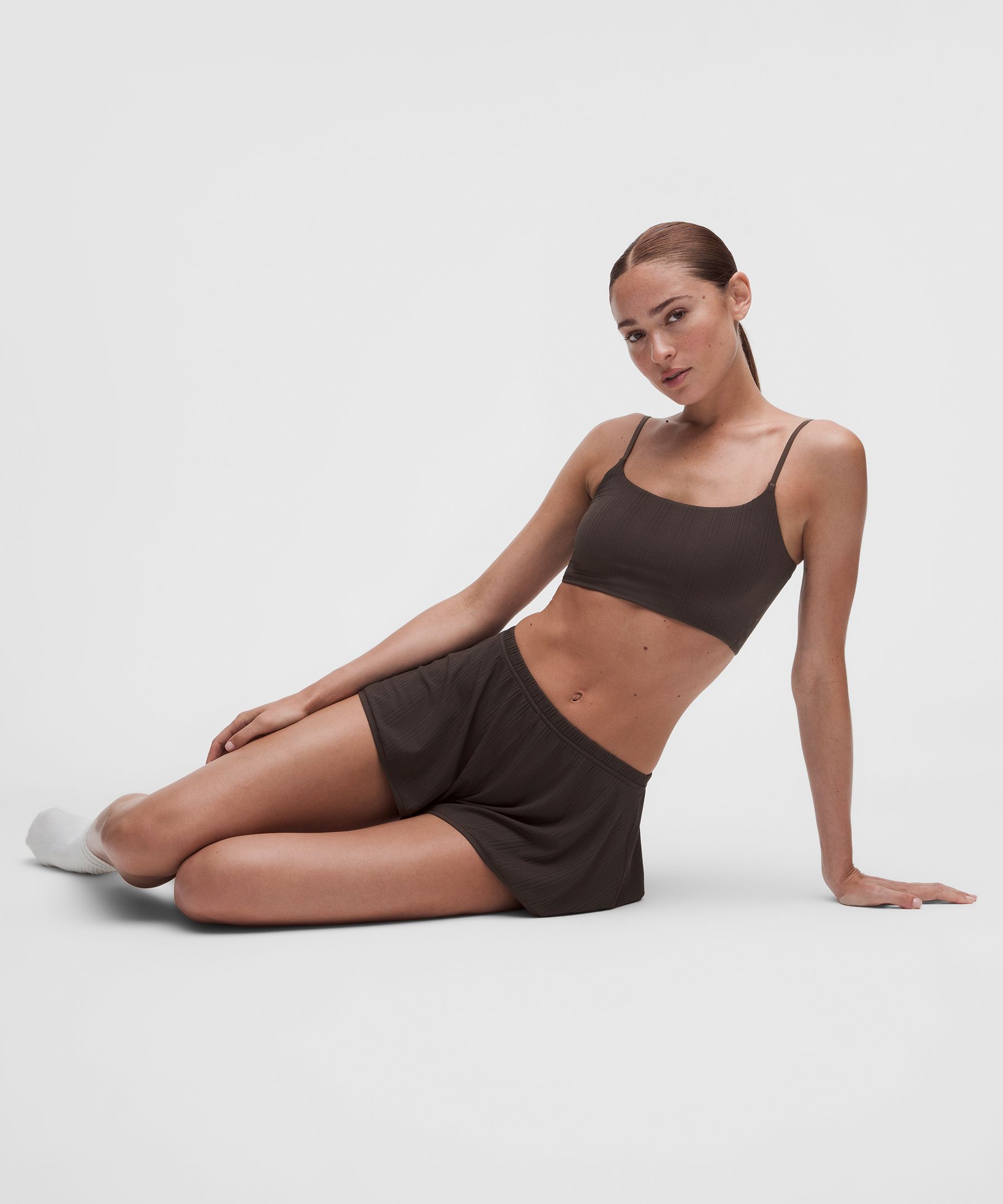 UnderEase High-Waist Ribbed Shortie Underwear