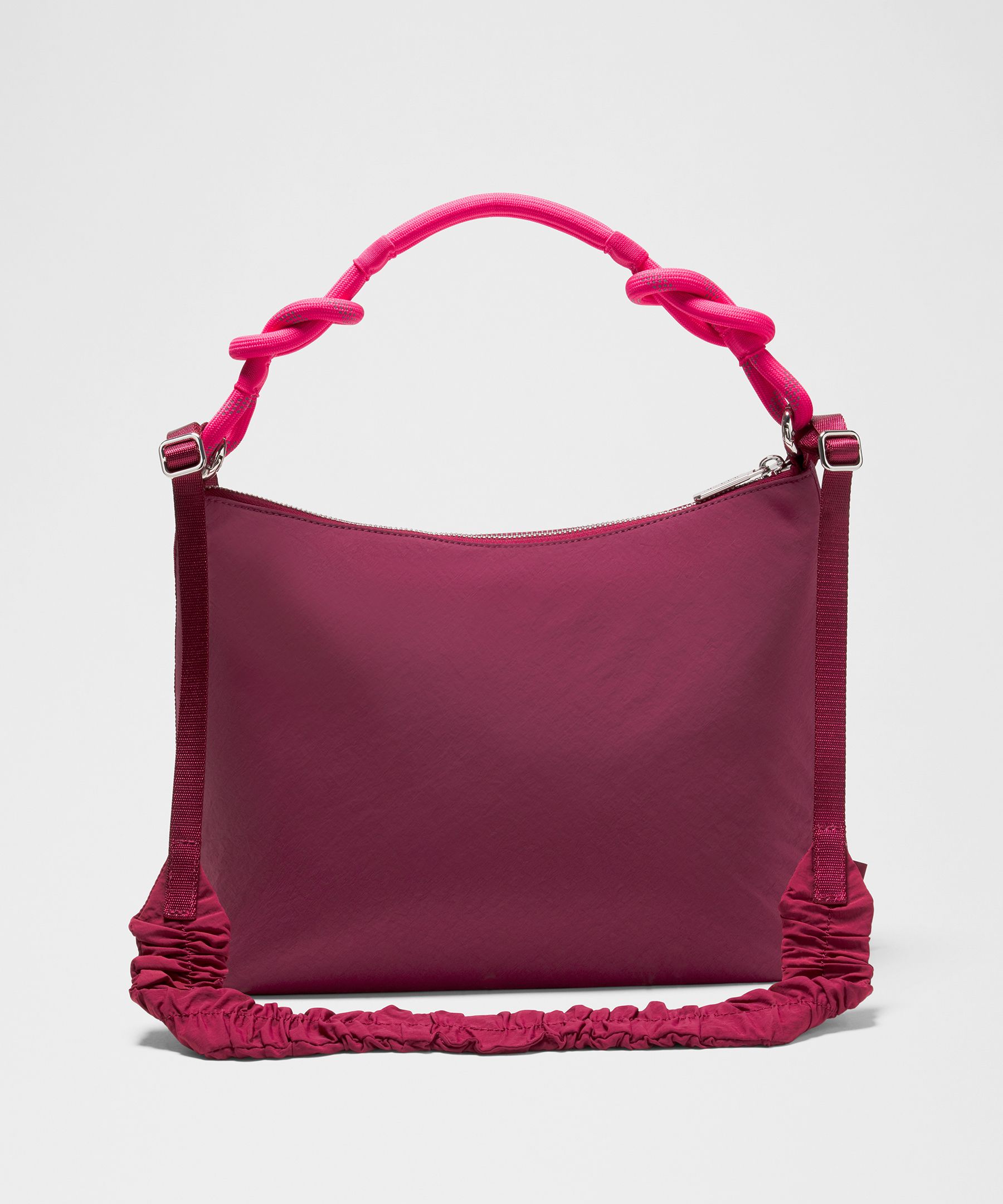 Convertible Ruched Crossbody Bag 6.5L