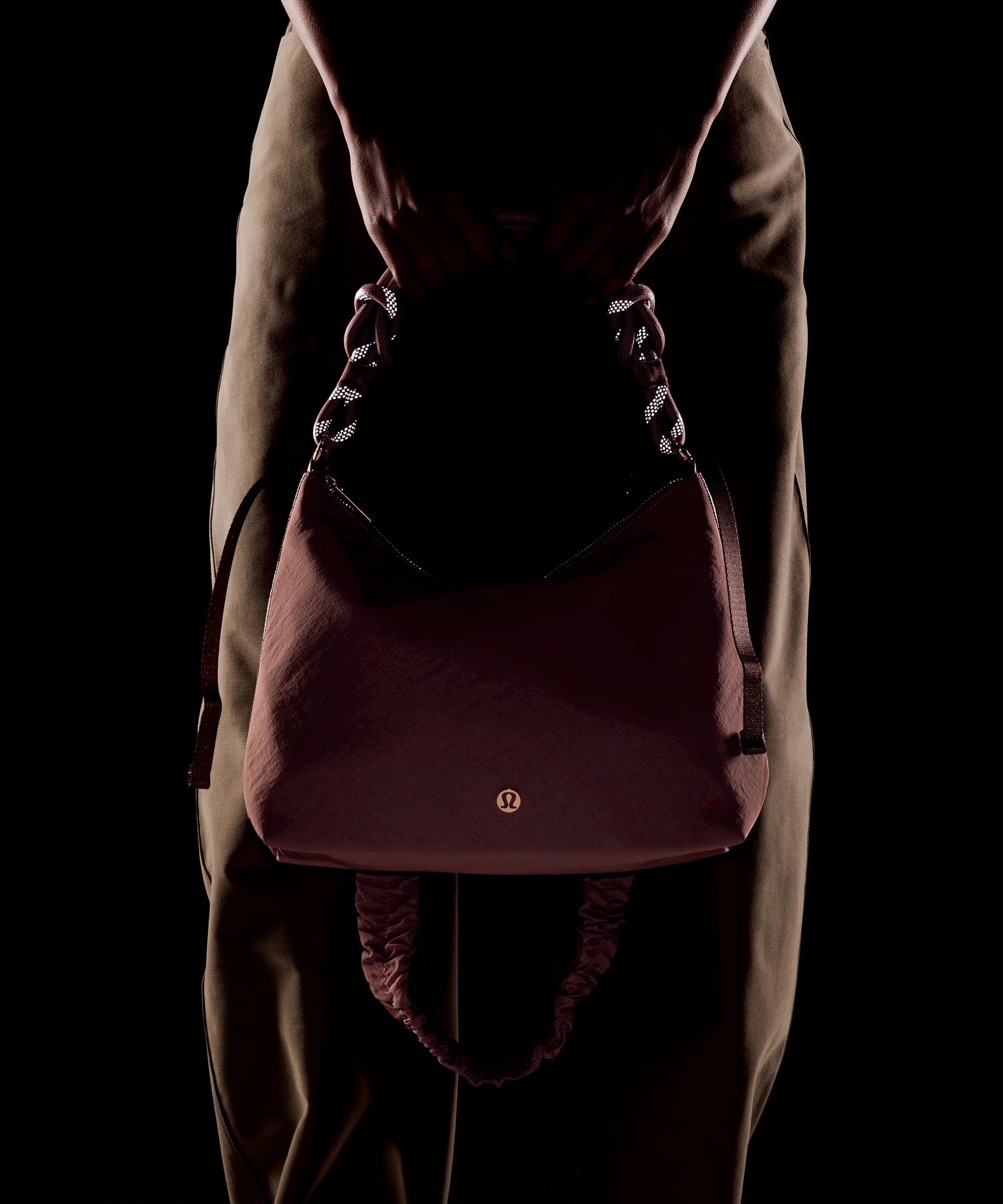 Convertible Ruched Crossbody Bag 6.5L