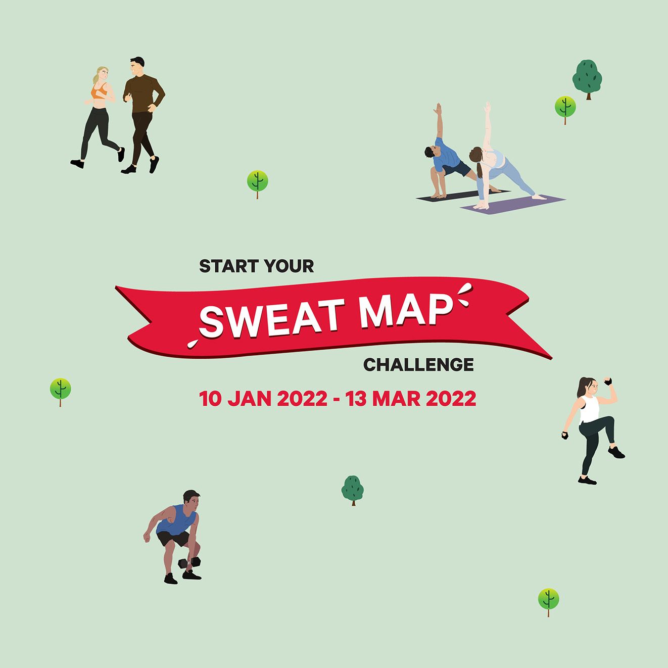 Start Your Sweat Map Challenge