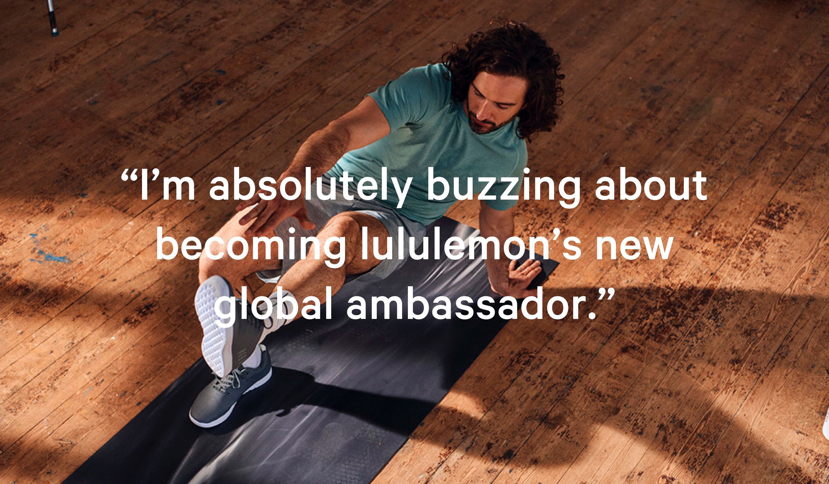 Joe Wicks lululemon UK