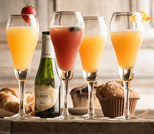 Muffins + Mimosas