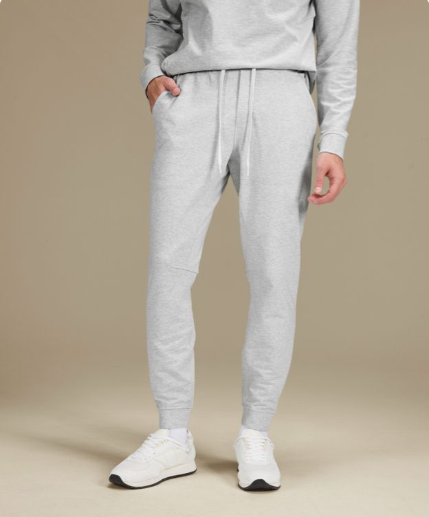 grey basic joggers