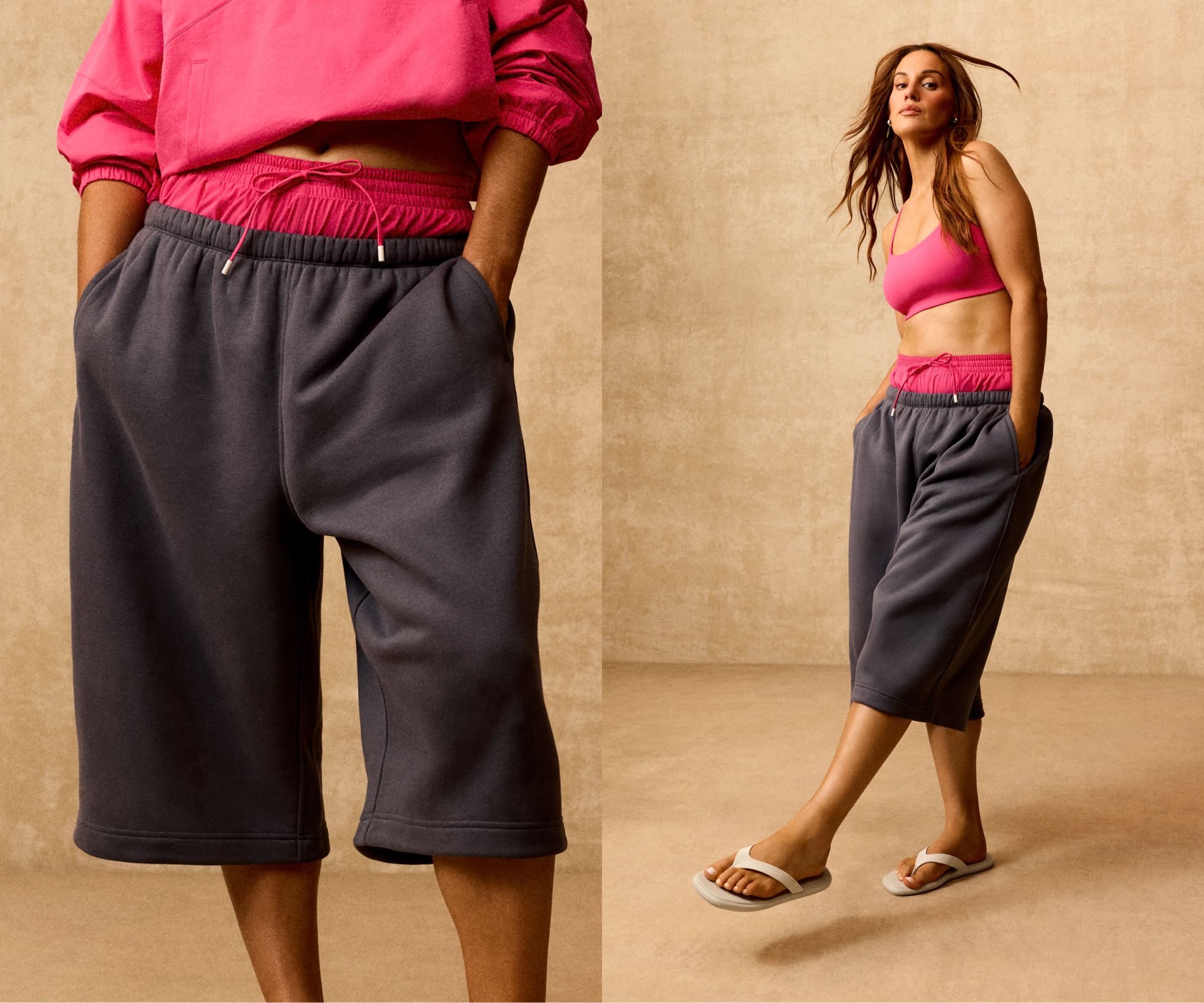 A person wears the Steady State SuperLoft Short 15". 