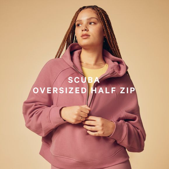 SCUBA OVERSIZED HALF ZIP