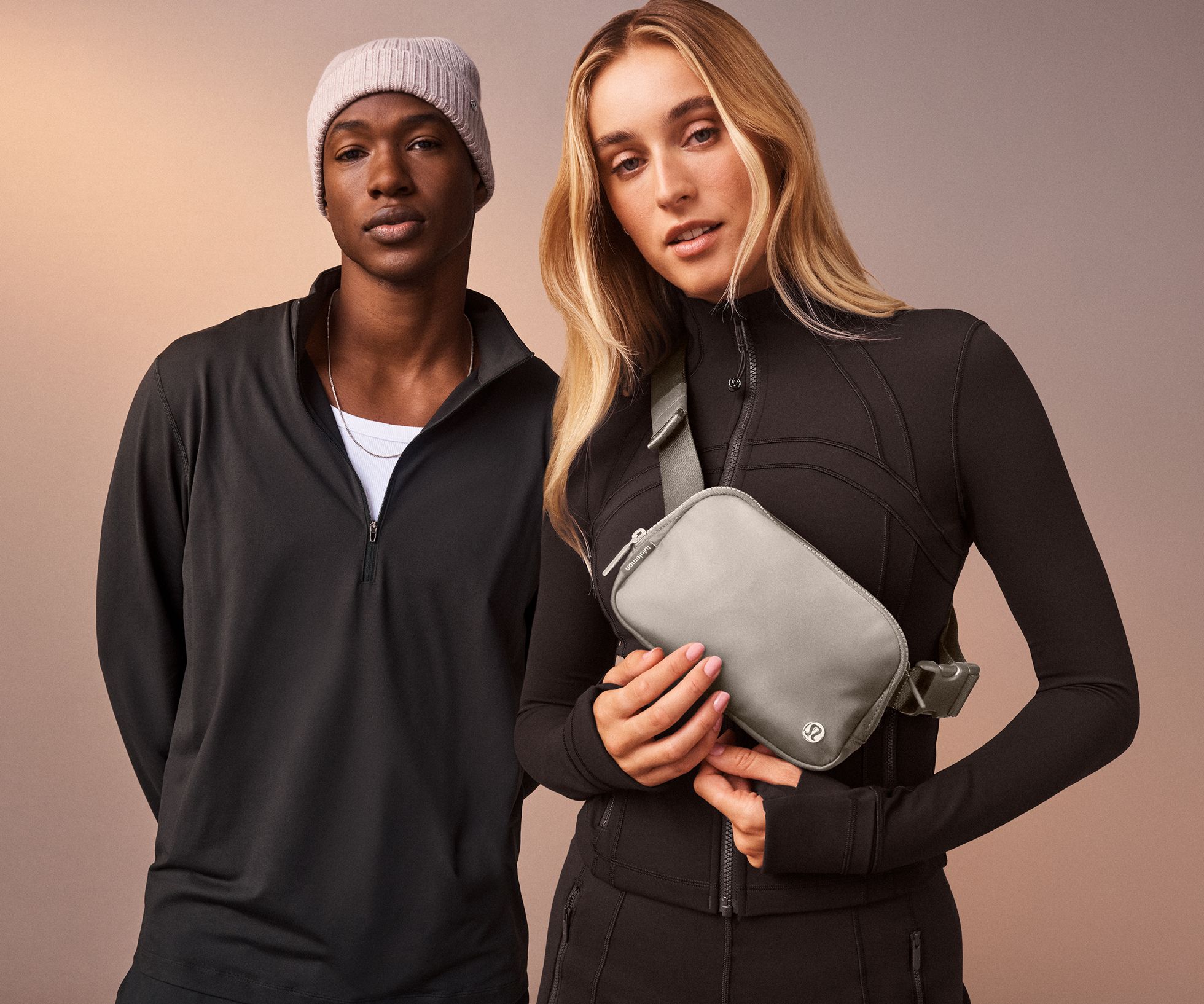 Person in Lululemon clothes