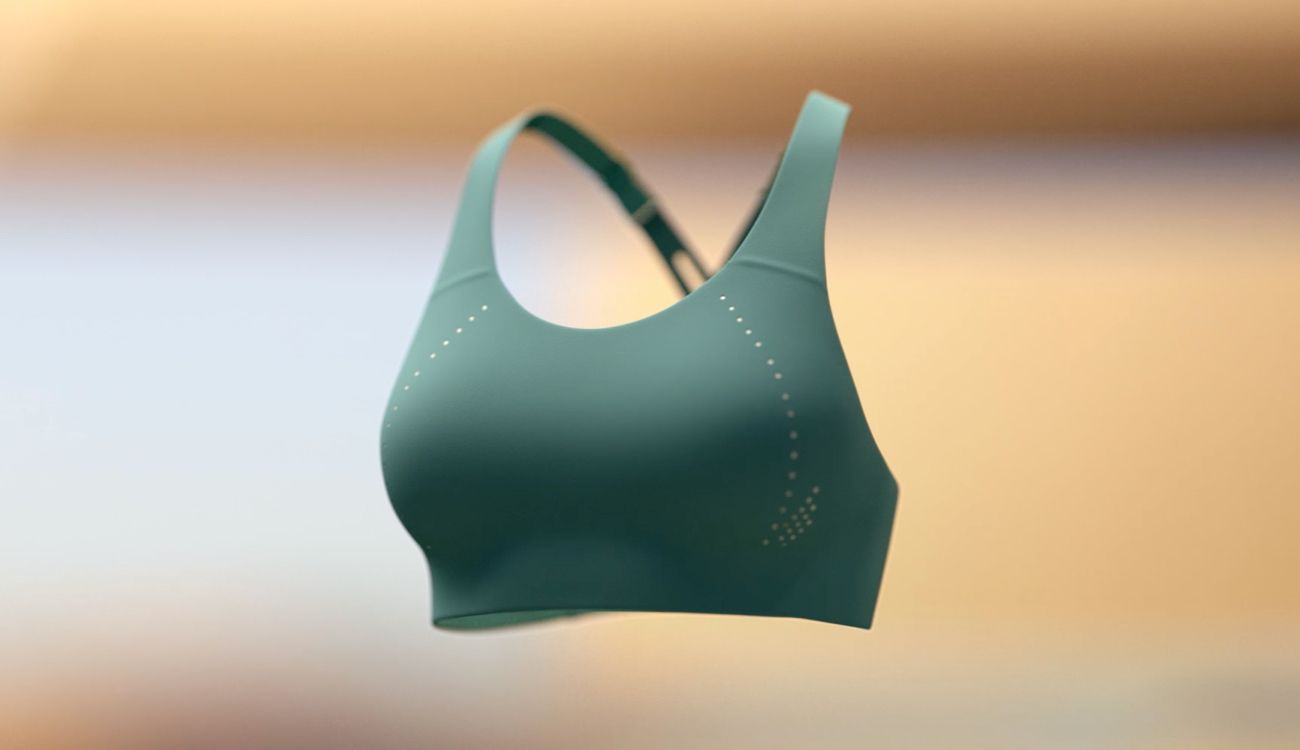 This bra holds nothing back.