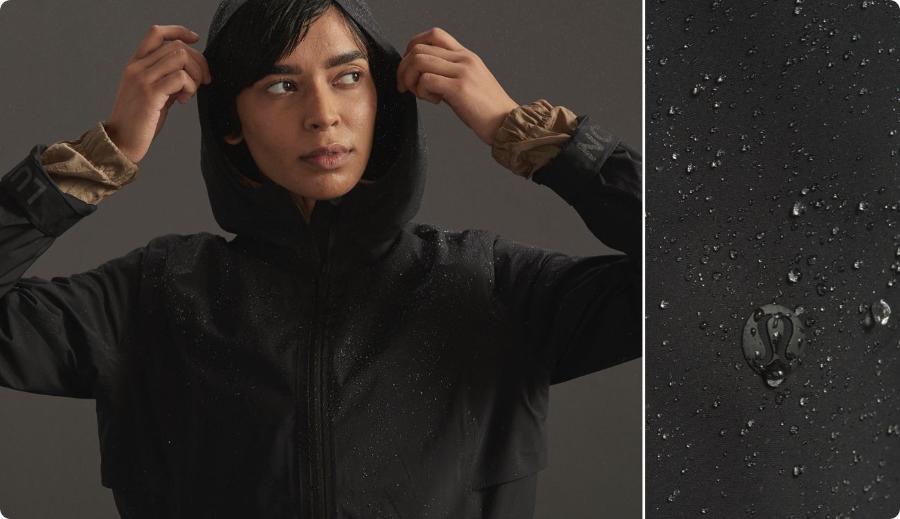 lululemon rain coats