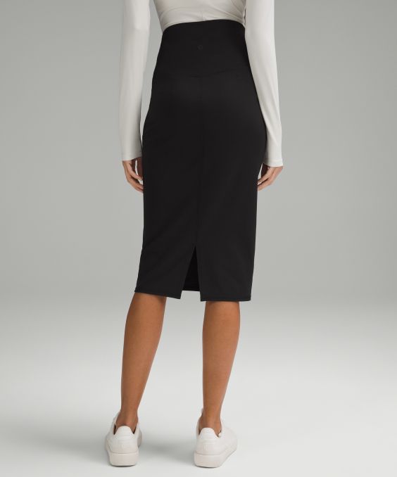 Nulu Slim-Fit High-Rise Skirt