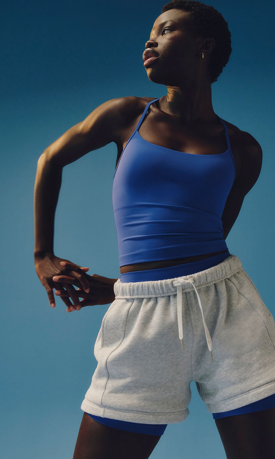 person in lululemon clothes