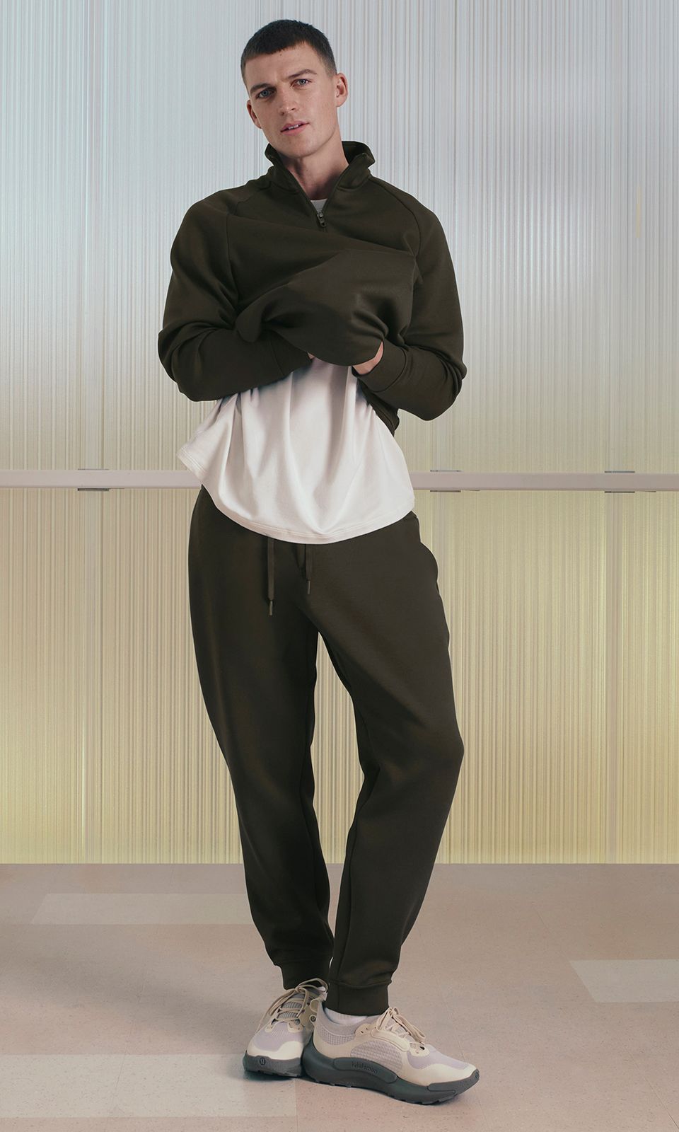 Person in Lululemon clothes