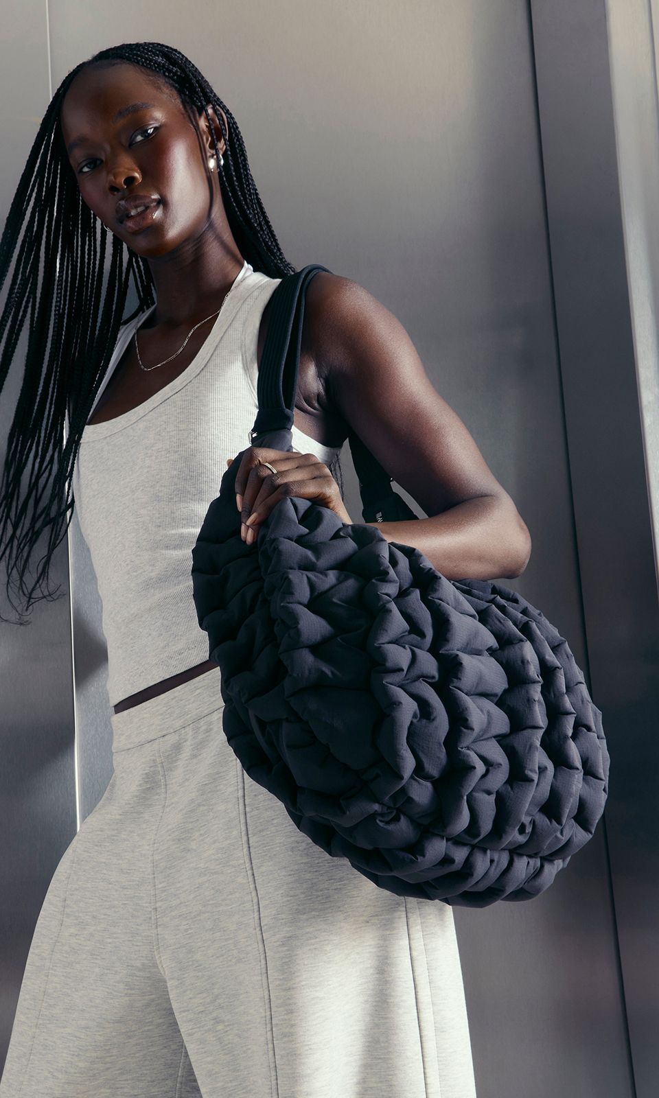 A person in lululemon.