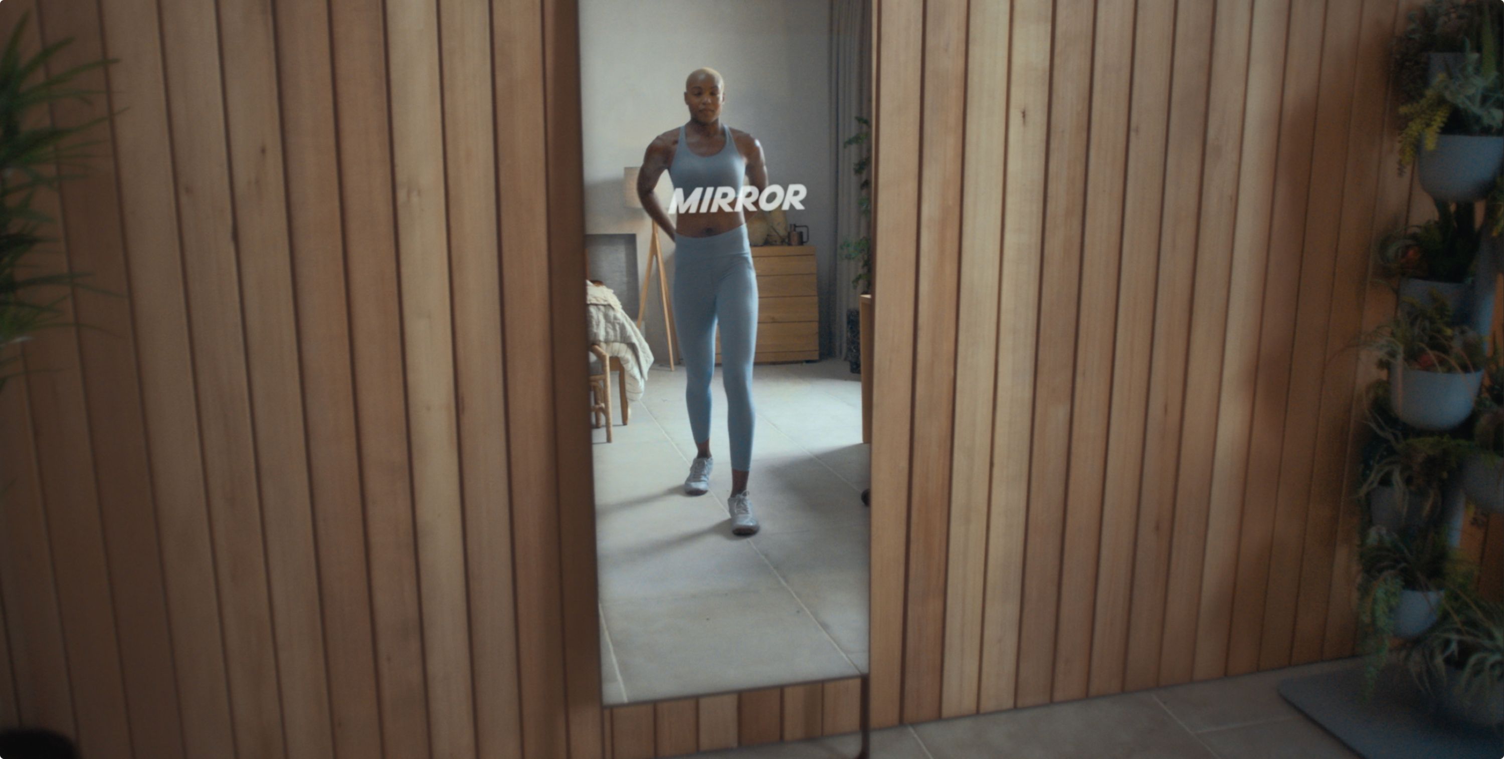 The mirror workout video shop