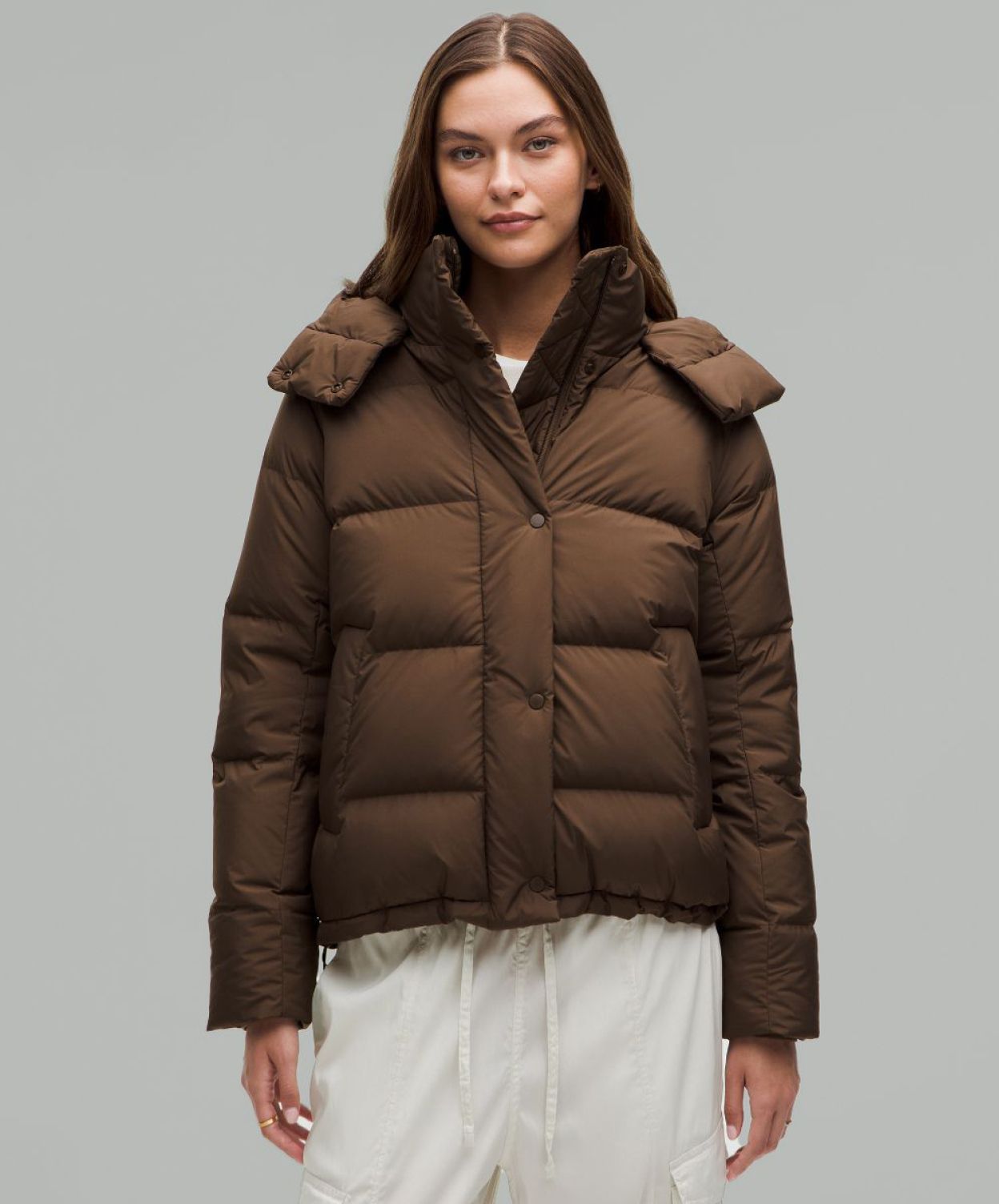 Lululemon long down coat online