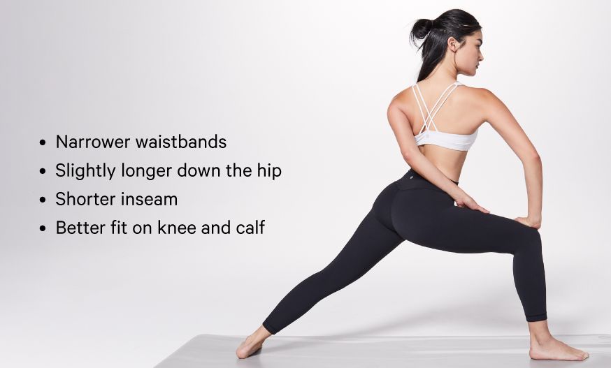lululemon asia fit size chart