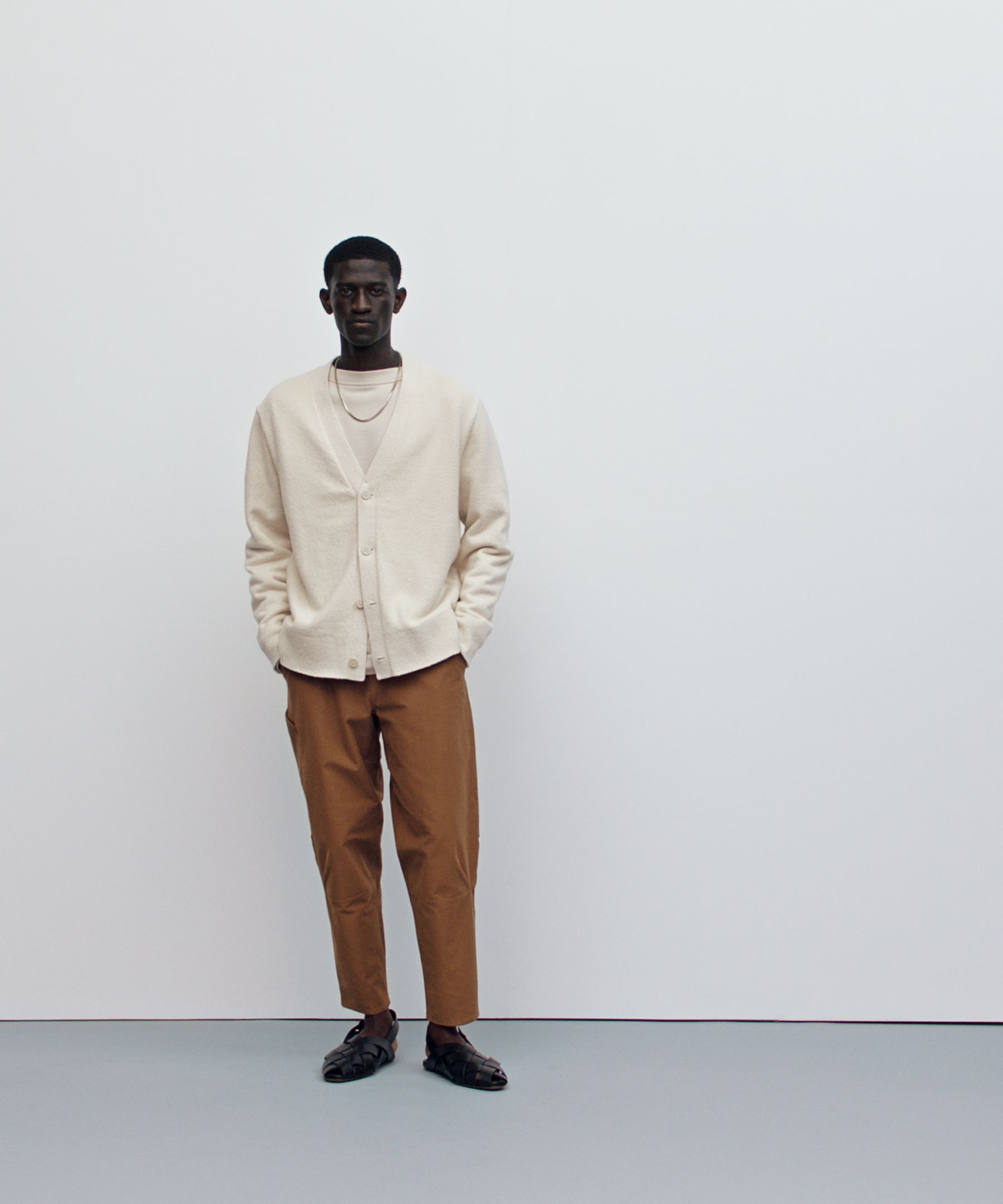 Merino Wool-Blend Cardigan video preview