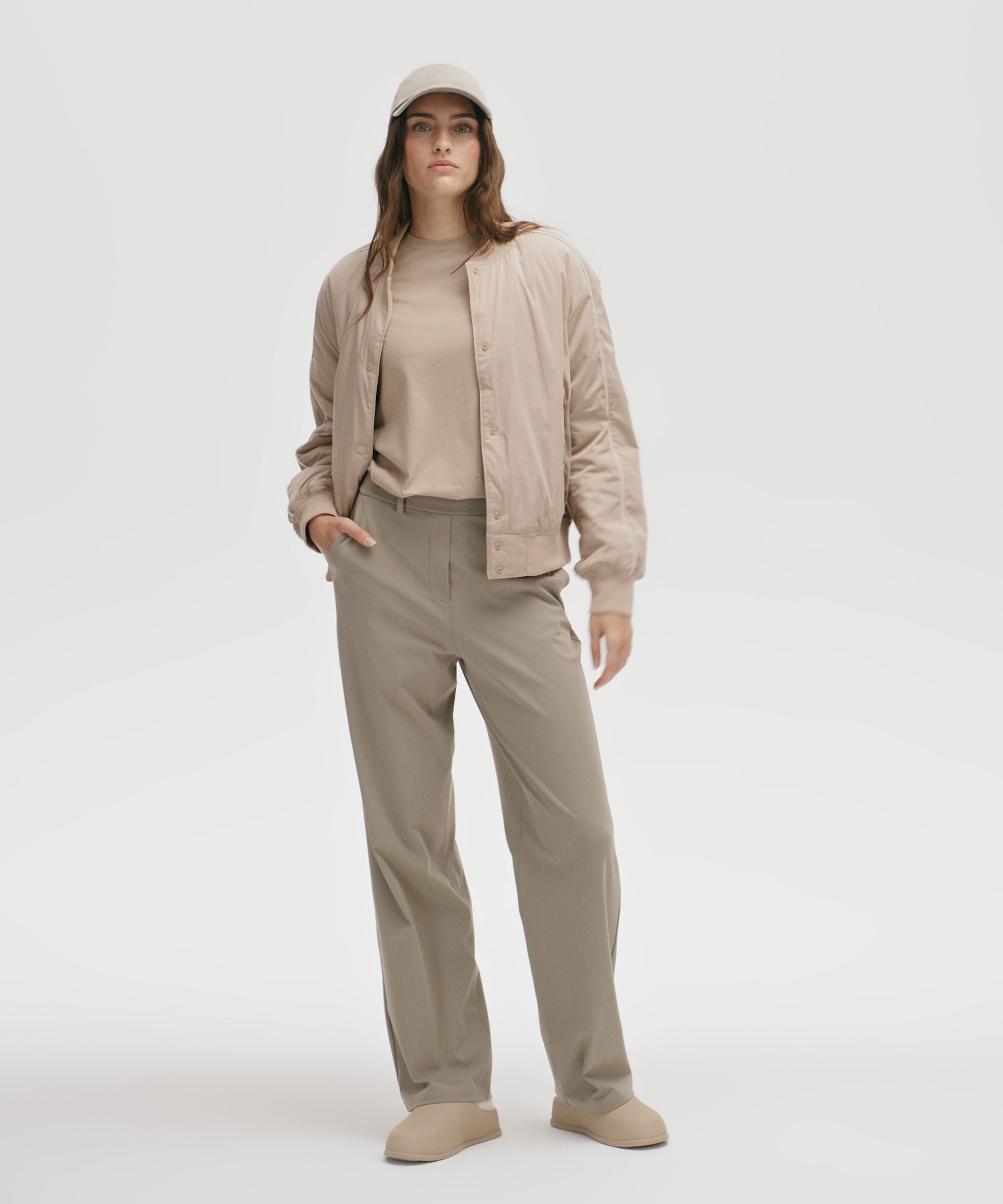 Daydrift High-Rise Straight-Leg Trouser *Regular video preview