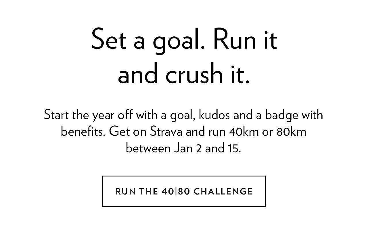 Run the 40|80 challenge