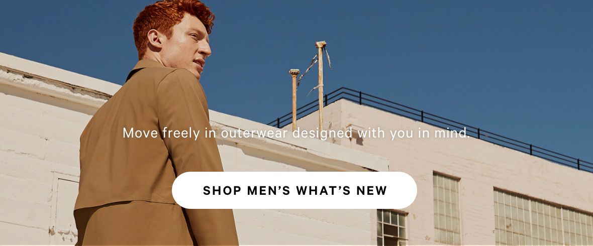 SHOP MEN'S WHAT'S NEW